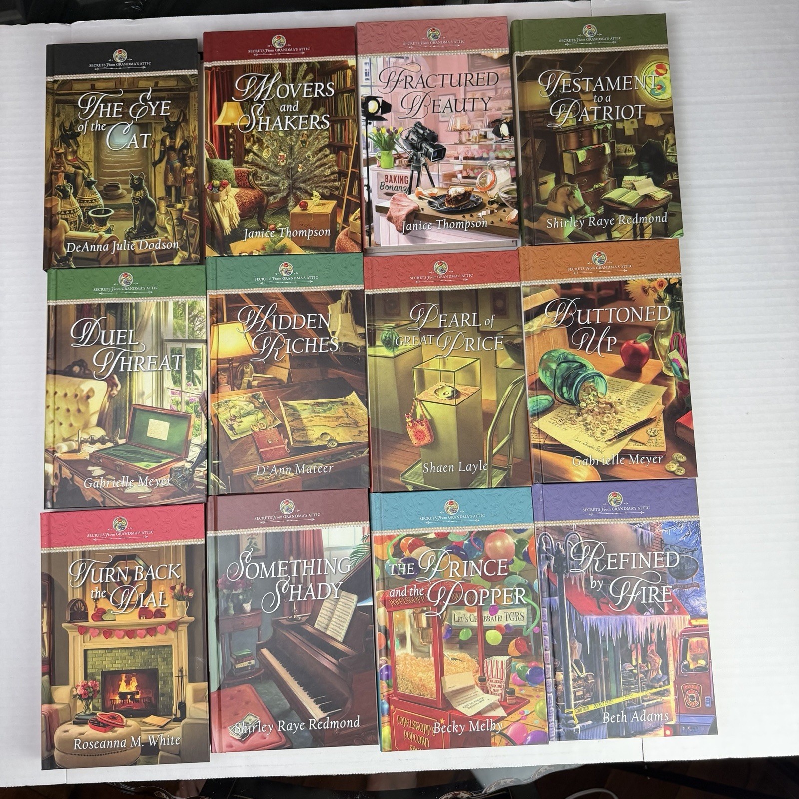 Secrets From Grandma&rsquo;s Attic Lot of 22 Hardcover Books Guideposts