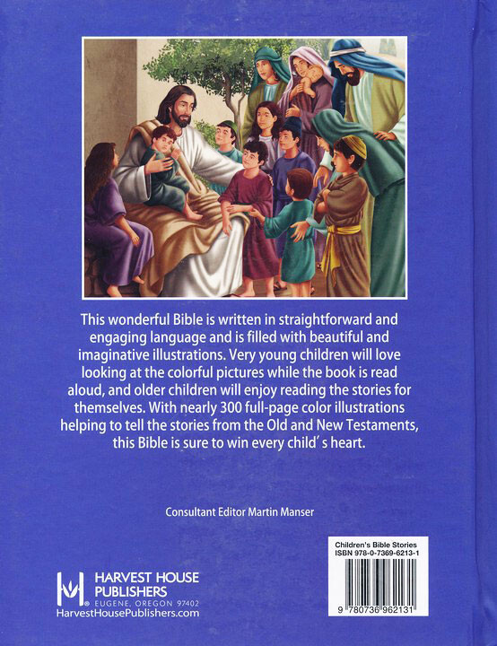 SALE! Complete Illustrated Children&rsquo;s Bible, Hardback, Full Color, 400+ Pages