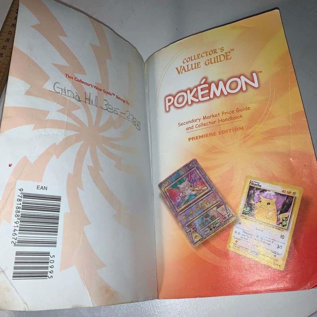 Unbranded Pokemon Collector&rsquo;s Value Guide One Size Yellow Purple