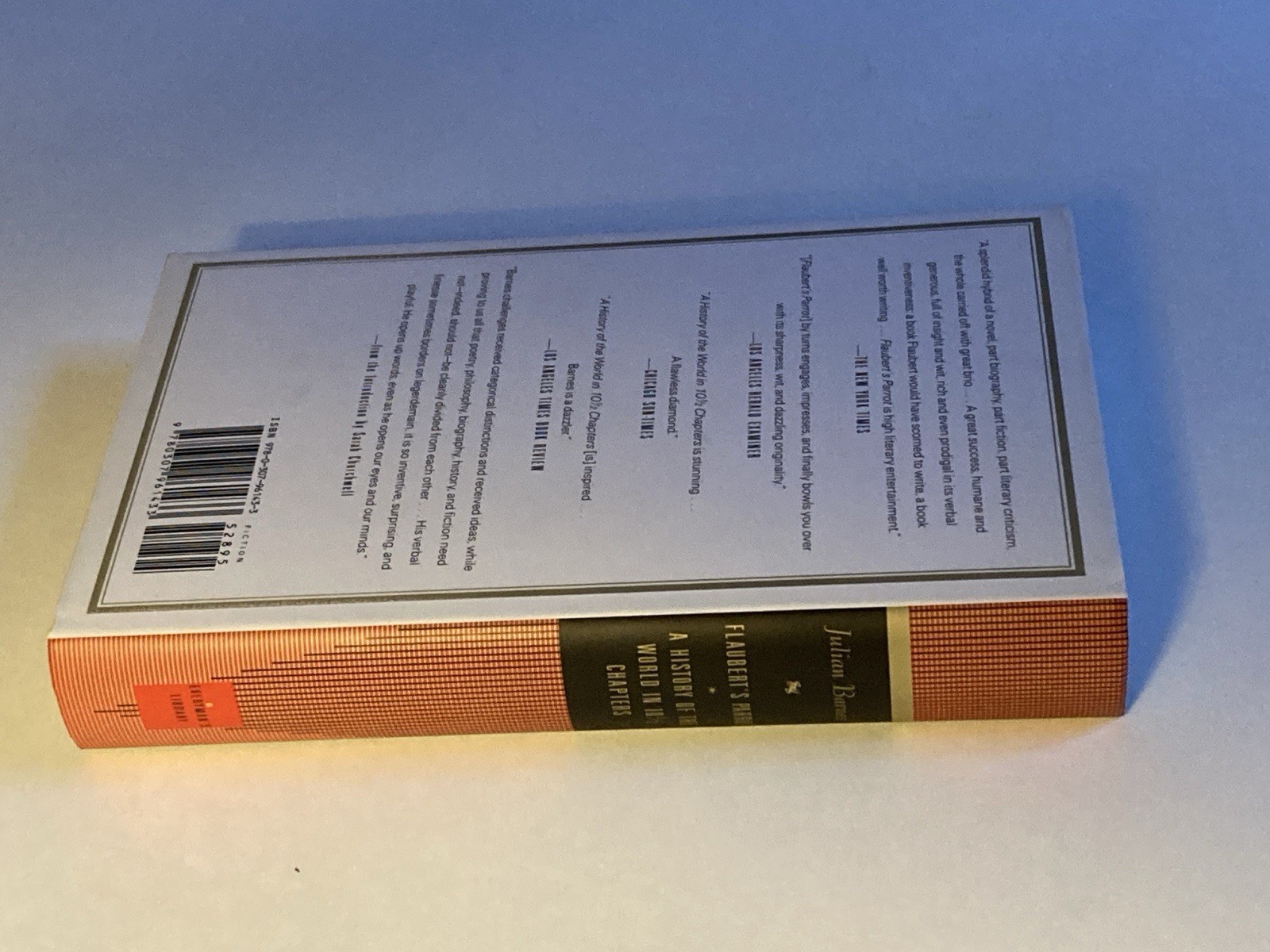 Flaubert&rsquo;s Parrot & A History of the World in 10 1/2 Chapters; L of A Ed., NF/NF