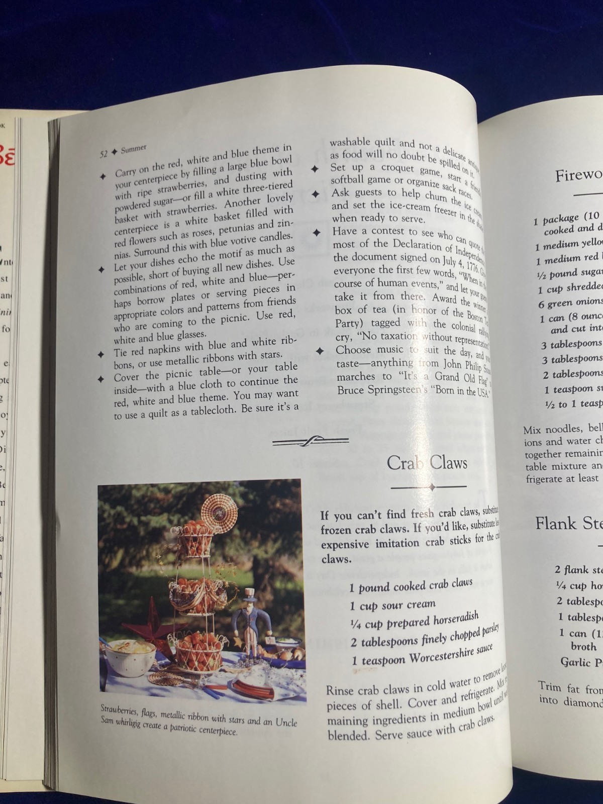 Betty Crocker&rsquo;s Easy Entertaining. 1992 FIRST EDITION.