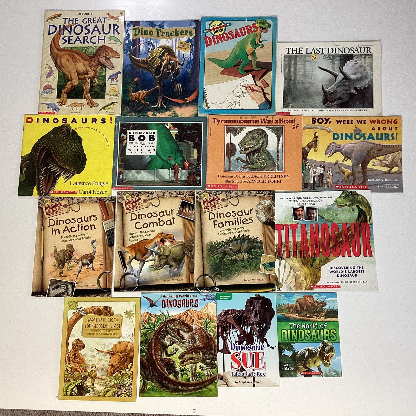 Dinosaur Informational Educational 2nd 3rd 4th Grade 16 Children&rsquo;s Book Lot