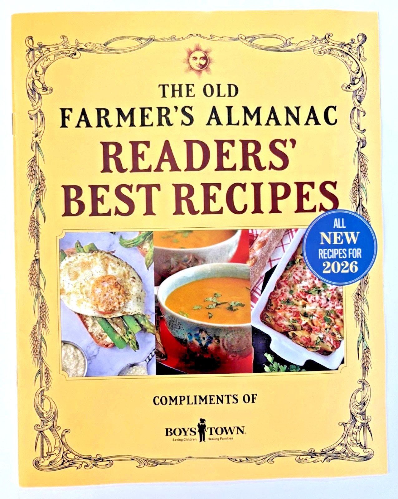 The Old Farmer&rsquo;s Almanac 2026 ~ READERS&rsquo; BEST RECIPES ~ All new choices