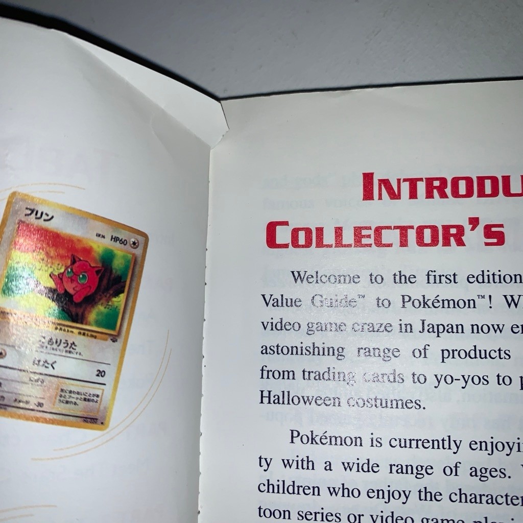 Unbranded Pokemon Collector&rsquo;s Value Guide One Size Yellow Purple