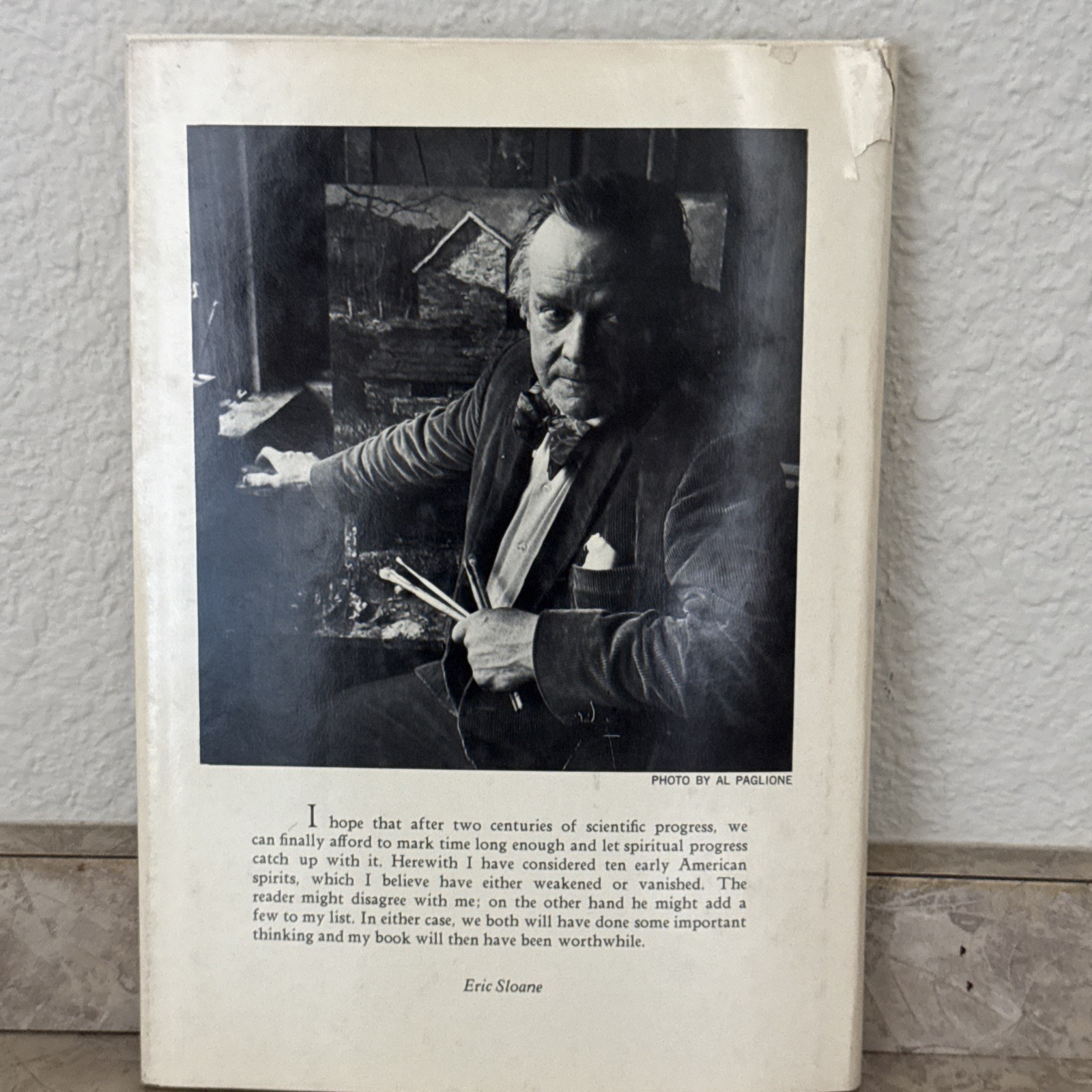 1973 1st Ed. THE SPIRITS OF &rsquo;76 Eric Sloane Hardcover DJ Bicentennial Inscribed