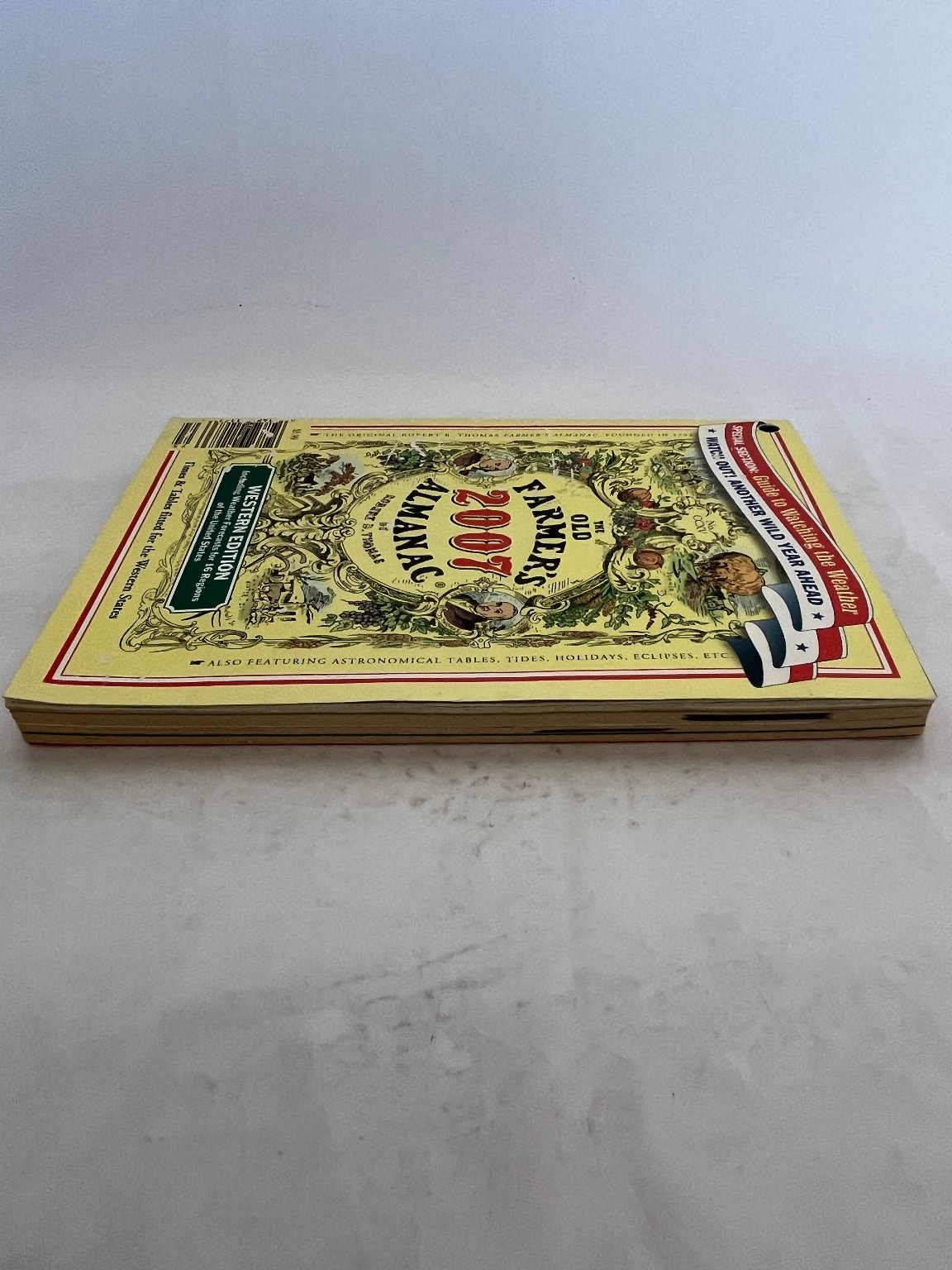 Old Farmer&rsquo;s Almanac 2007 Robert B. Thomas Western Edition Weather Forecasts