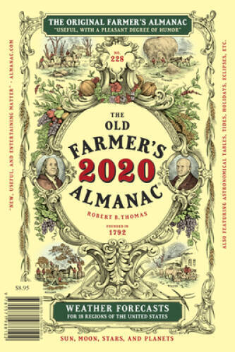 The Old Farmer&rsquo;s Almanac 2020 – Paperback By Old Farmerâ??s Almanac – VERY GOOD