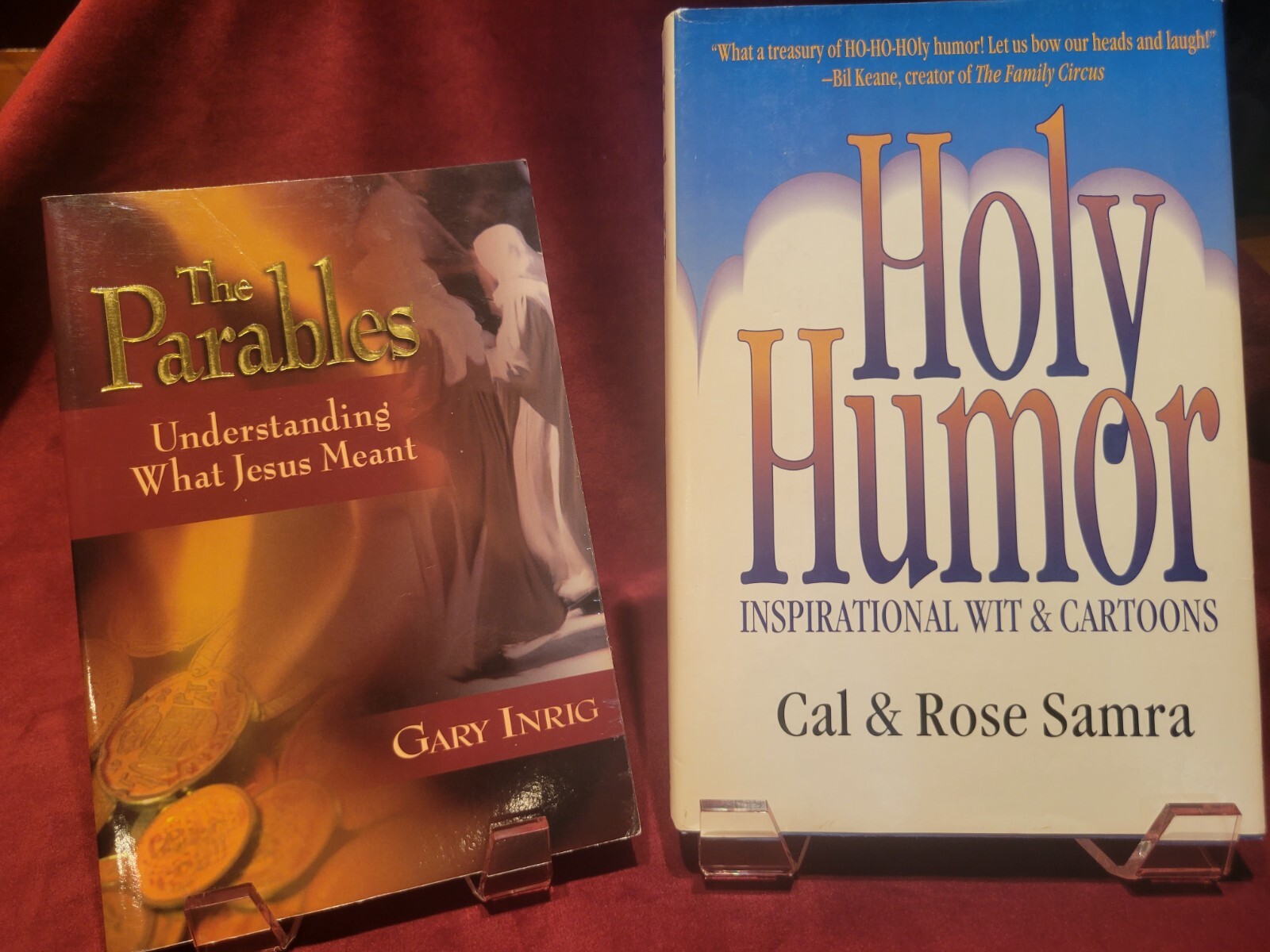 « Holy Humor » & « The Parables » Inspirational Wit & Understanding. 2 Volumes.