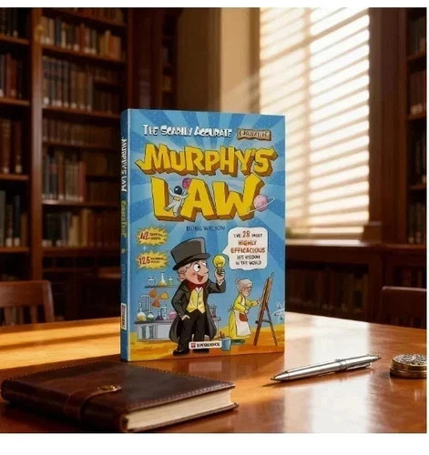 Murphy&rsquo;s Law Learning Book for Kids 8, 12 with 128 Pages Paperback Illustrated,.
