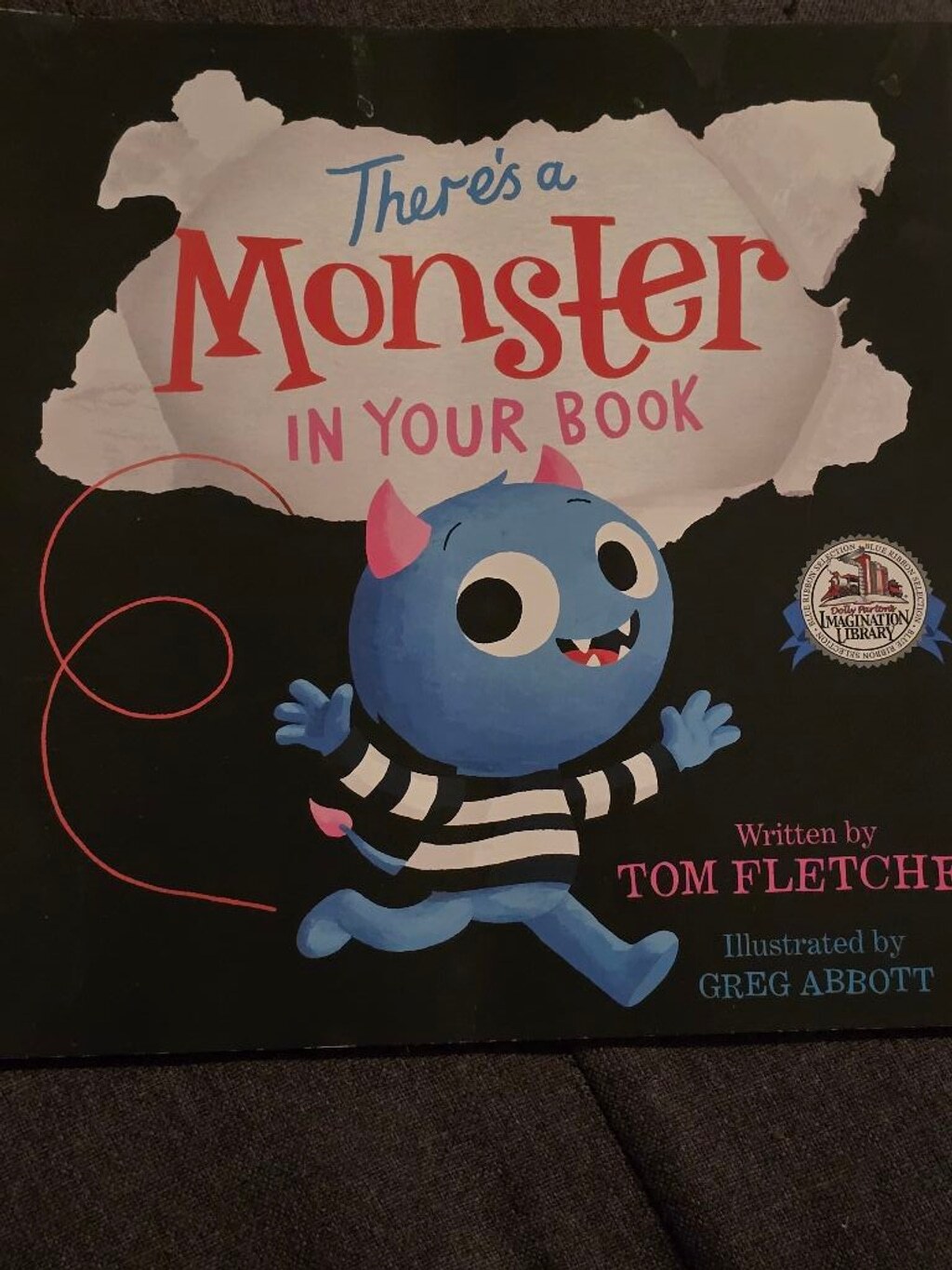 Children&rsquo;s Book, Unbranded, Monster in Your Book, Blue