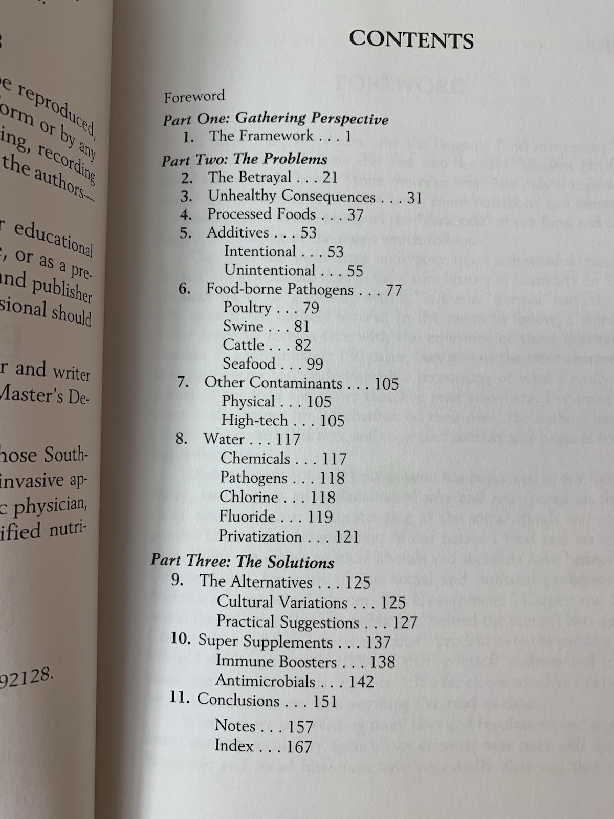 MODERN FOODS- The Sabotage of Earth&rsquo;s Food Supply- Wright, Casper & Stone PB