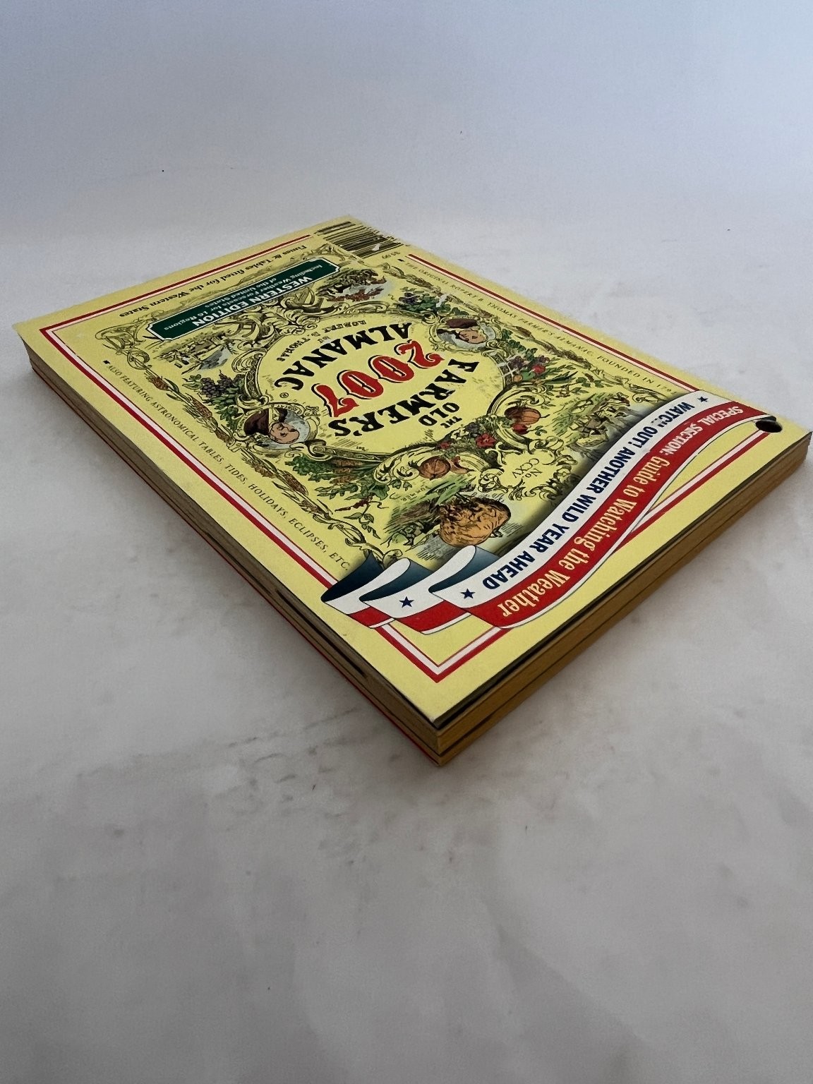 Old Farmer&rsquo;s Almanac 2007 Robert B. Thomas Western Edition Weather Forecasts