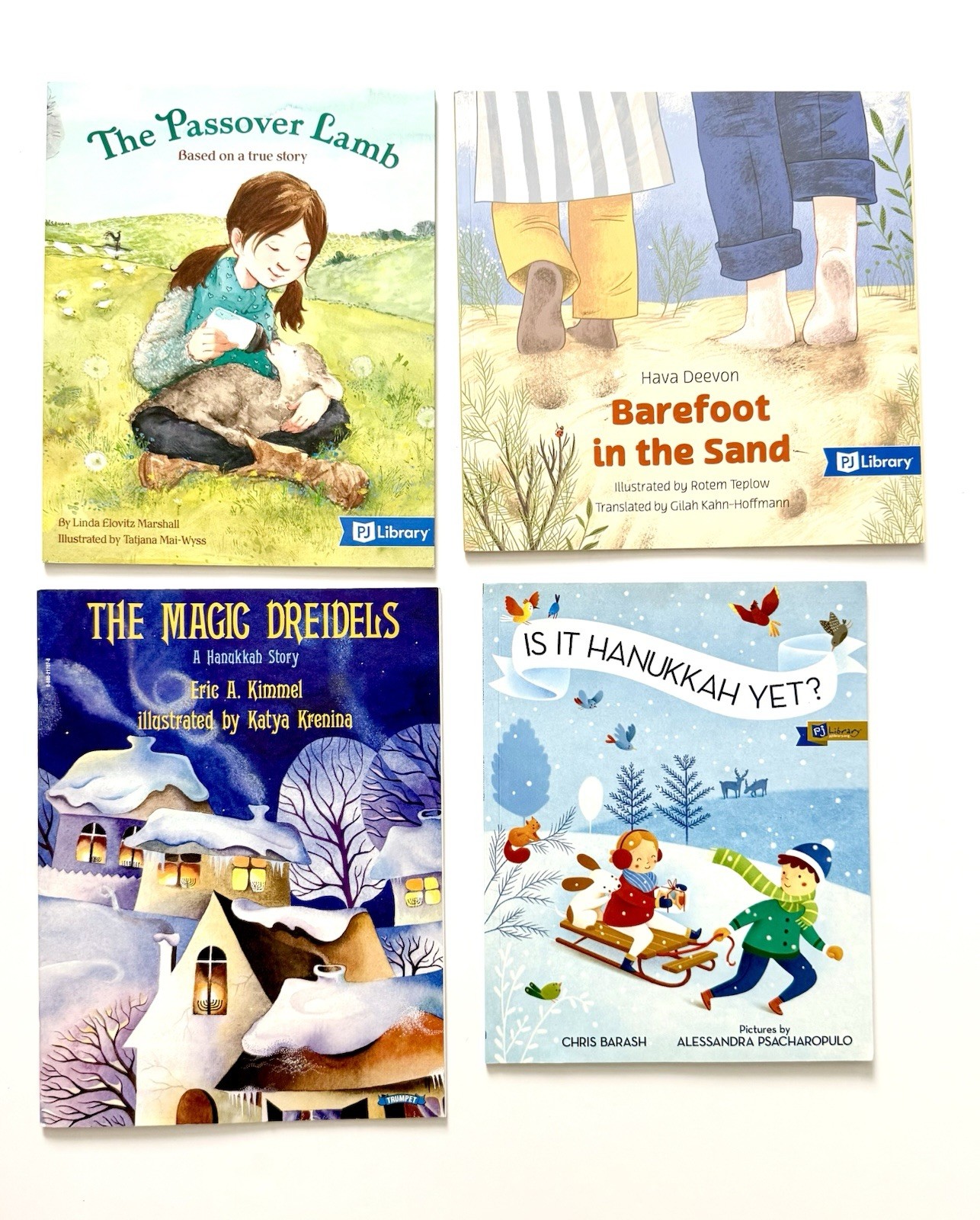 PJ Library – Lot of 16 Children&rsquo;s Books – Jewish Religious Passover Seder PB