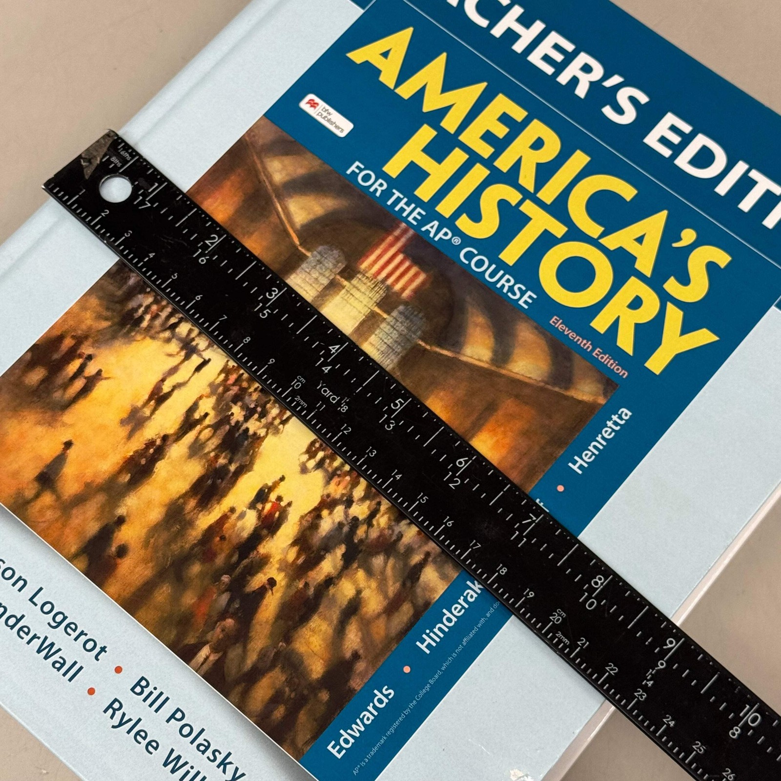 BEDFORD/ST. MARTIN&rsquo;S Americas History for the Ap Course Teachers Edition Eric Hi