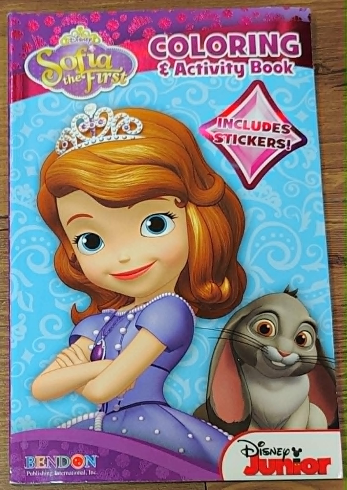 Sofia the First Coloring & Activity Book 8&Prime;x5&Prime; 2013 Stickers