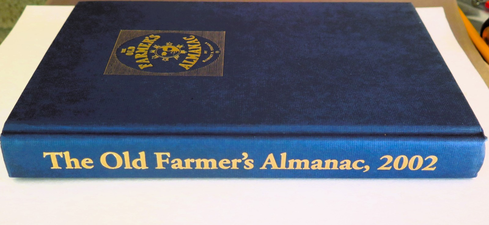 Dick Goddard&rsquo;s Copy THE OLD FARMER&rsquo;S ALMANAC Collectors Edition 2002 Hard Cover
