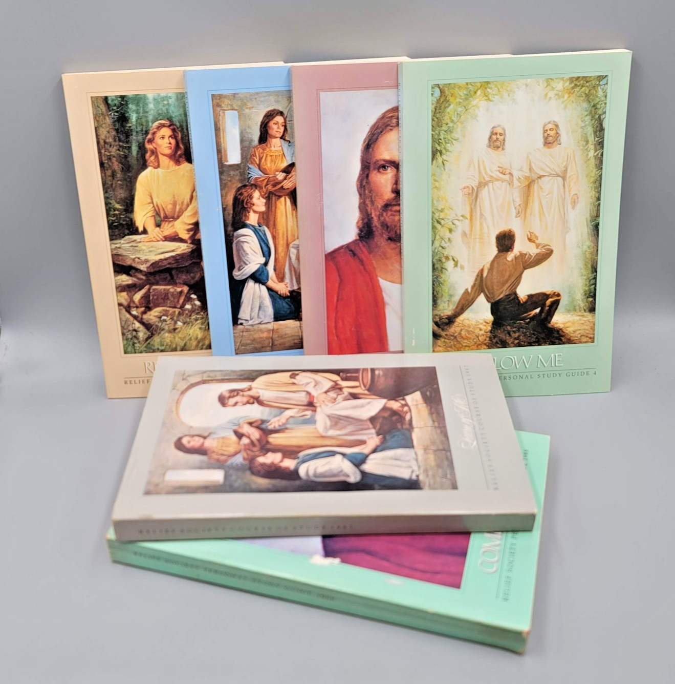 Vintage Relief Society Personal Study Guide Lot 1980&rsquo;s Latter Day Saints Mormon