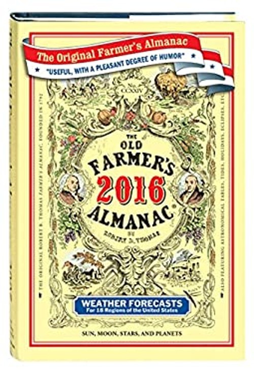 The Old Farmer&rsquo;s Almanac 2016 Hardcover Old Farmer&rsquo;s Almanac Staf