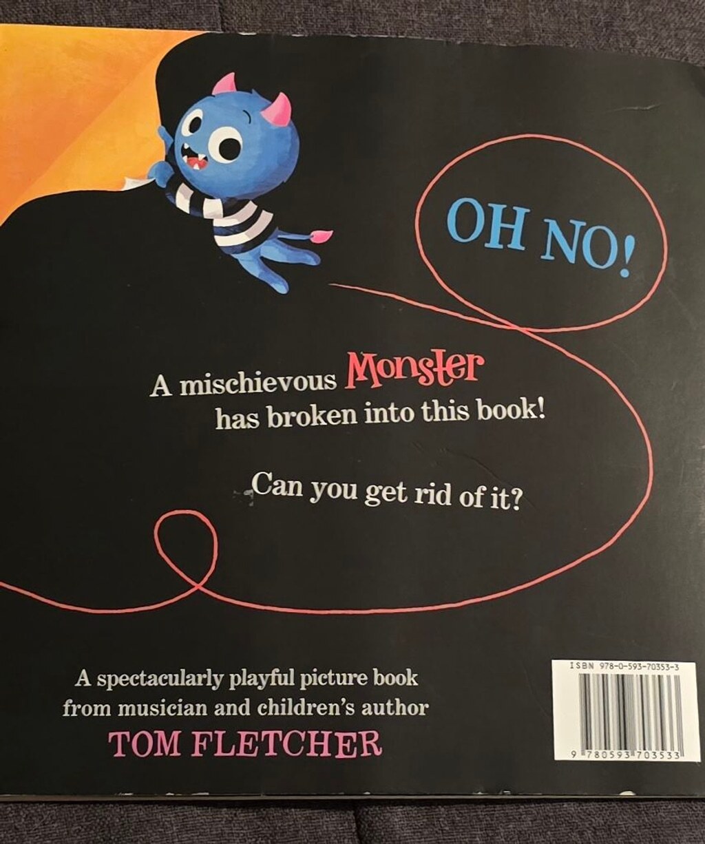 Children&rsquo;s Book, Unbranded, Monster in Your Book, Blue