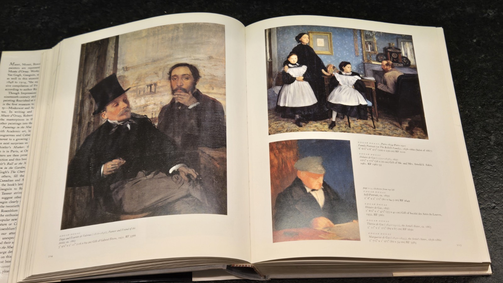 Paintings In The Musee D&rsquo;Orsay Robert Rosenblum Art Book 1989 1st Edition