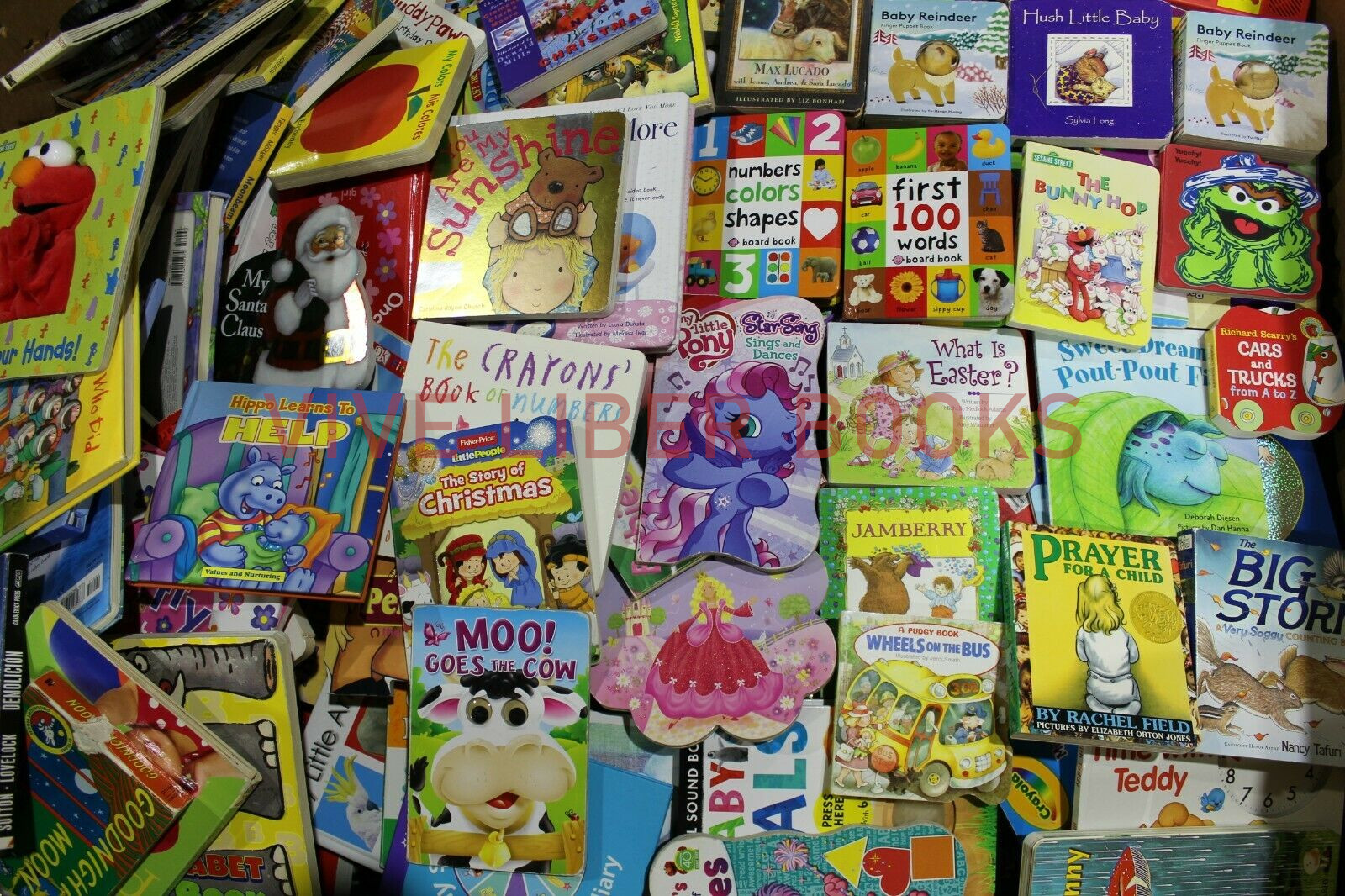Lot of 20 – Board Books for Children&rsquo;s/ Kids/ Toddler Babies/Preschool/Daycare