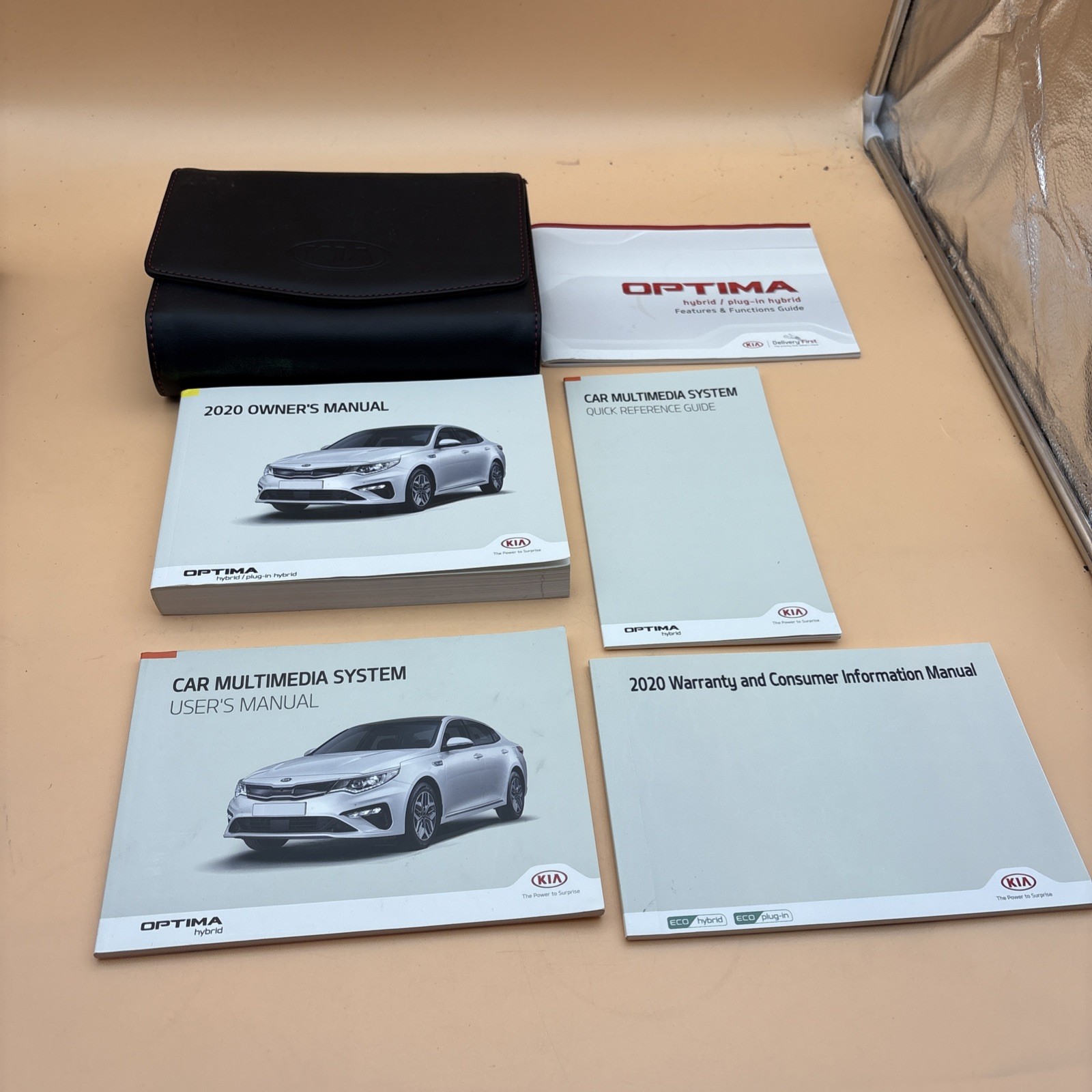 2020 Kia Optima Owner&rsquo;s Manual Quick Reference Guide With Case Included