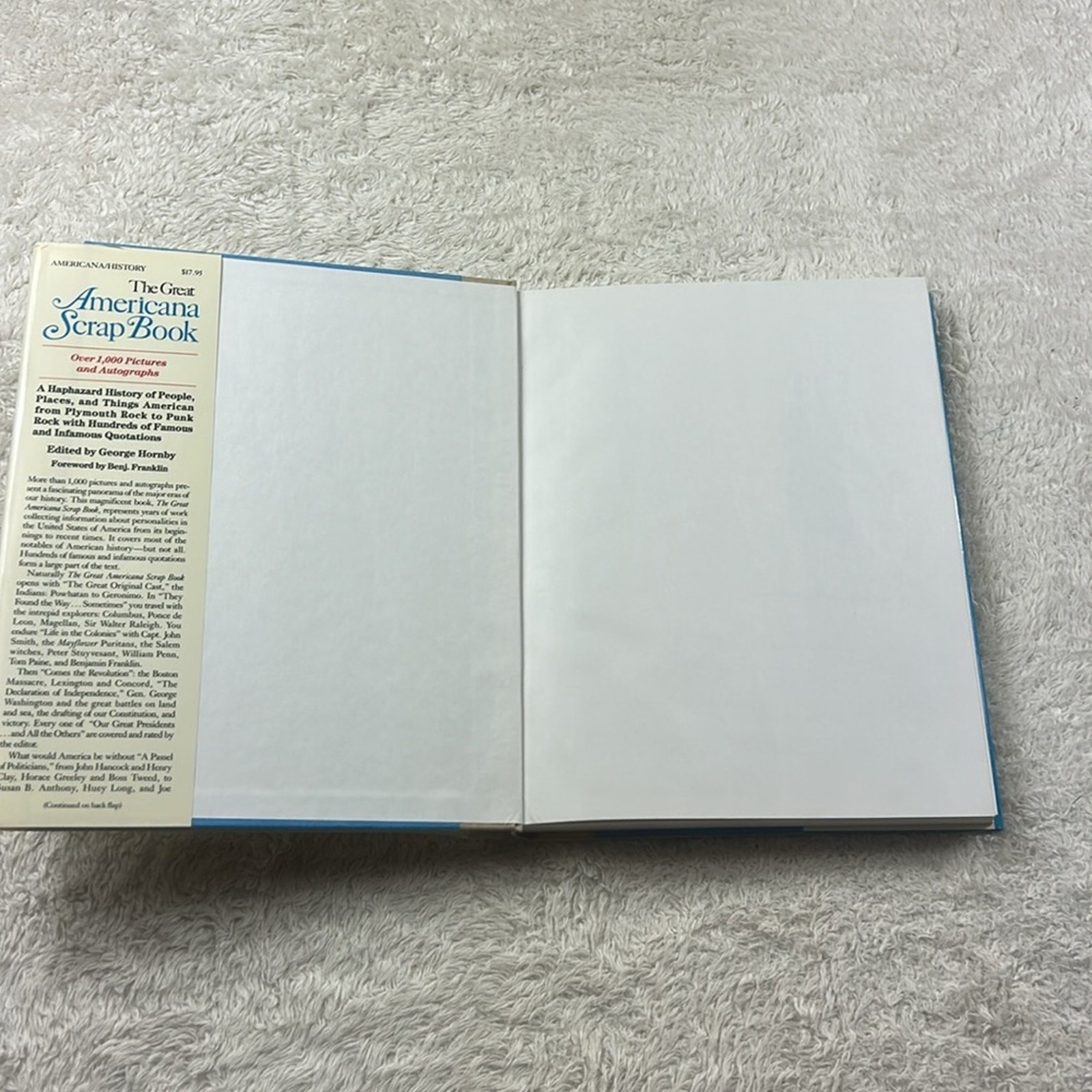 The Great American Scrapbook 1985 and American Patriot&rsquo;s Almanac 2008 HC Good