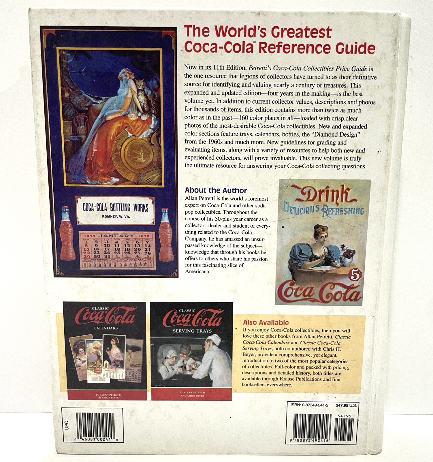 Petretti&rsquo;s Coca-Cola Collectibles Price Guide by Allan Petretti 11th Edition