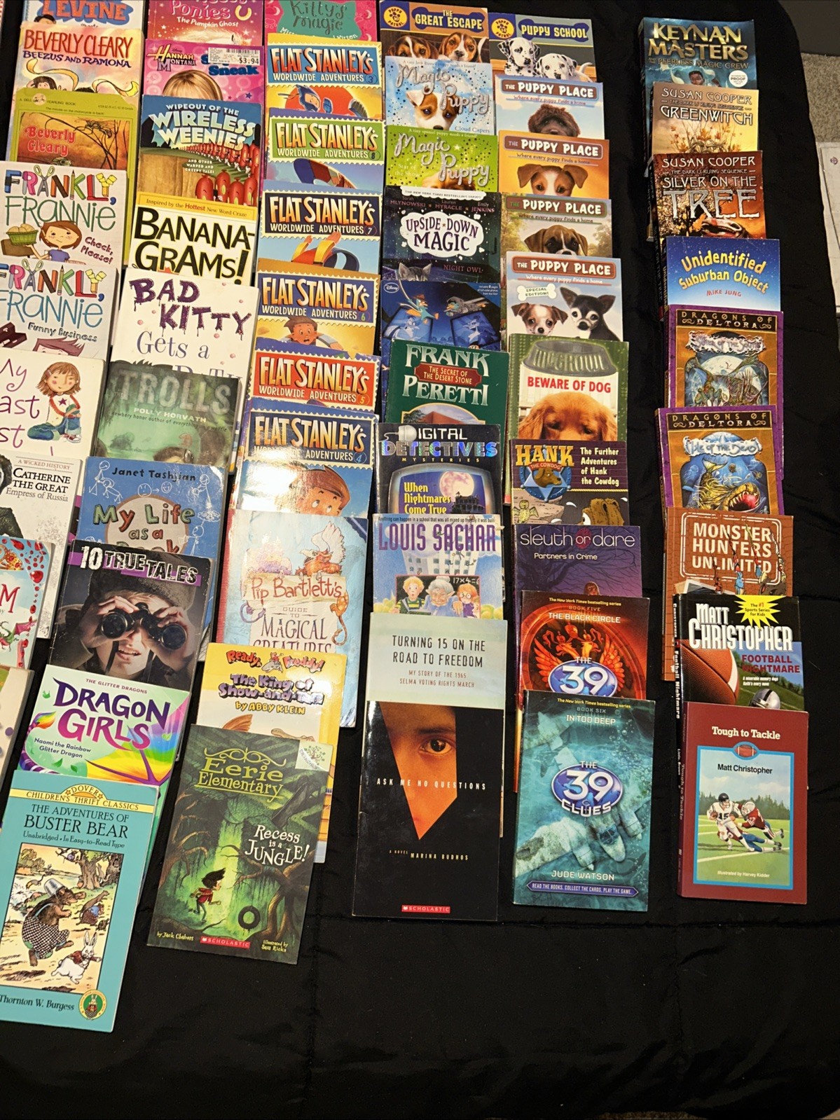 Bulk/Huge Lot of 108 of Children&rsquo;s Kids Chapter Books -Large Assortment