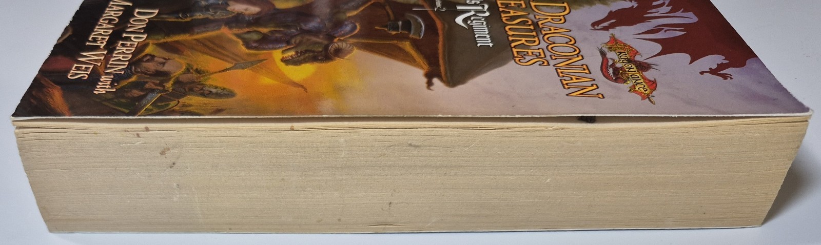 Dragonlance KANG&rsquo;S REGIMENT Two PB Book Lot #&rsquo;s 1 & 2 in Series Volumes 1stPrint