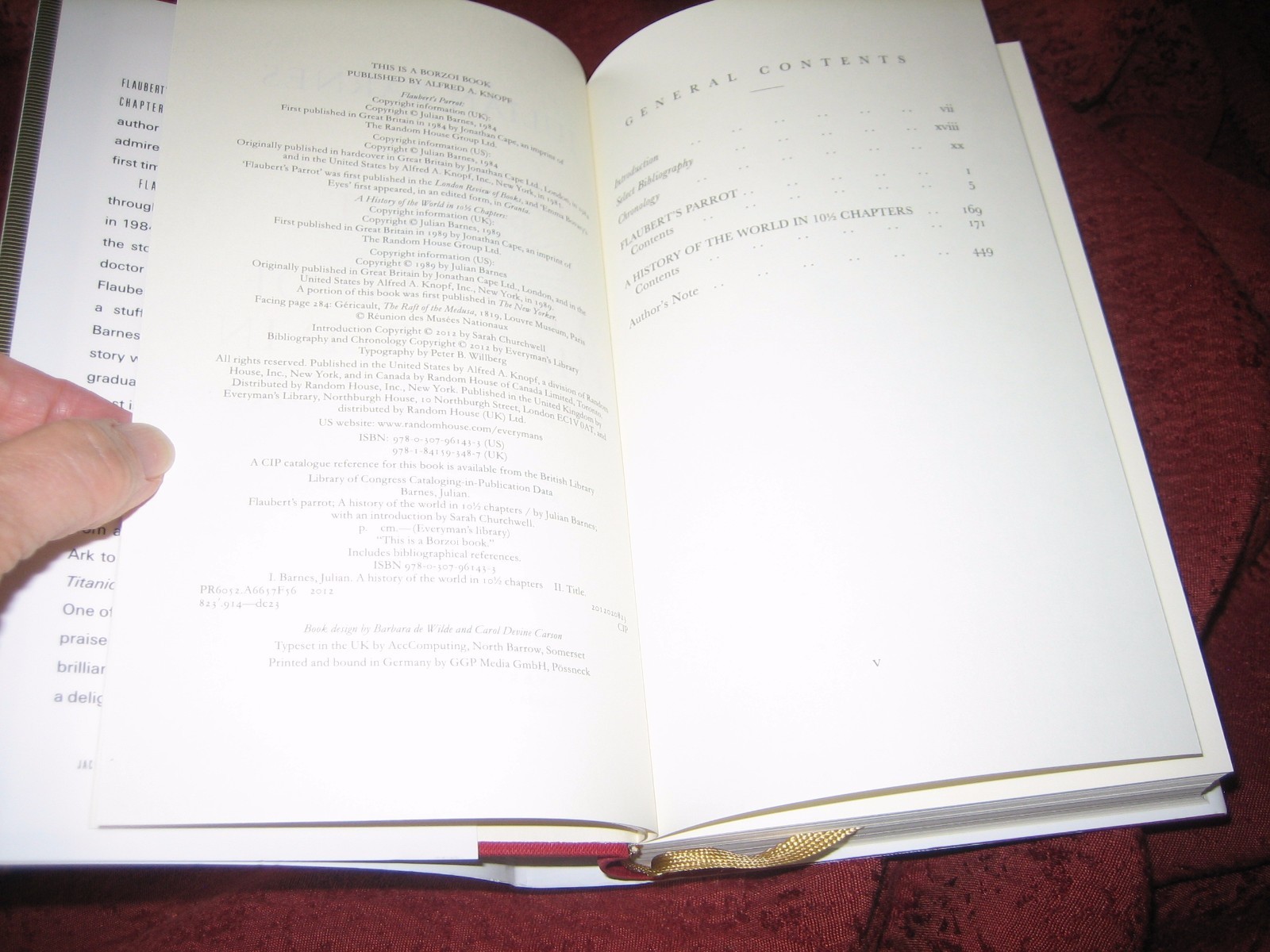 Flaubert&rsquo;s Parrot : A History of the World in 10 1/2 Chapters Julian Barnes (HD)