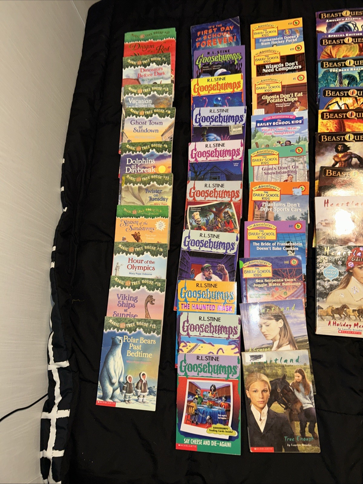 Bulk/Huge Lot of 108 of Children&rsquo;s Kids Chapter Books -Large Assortment
