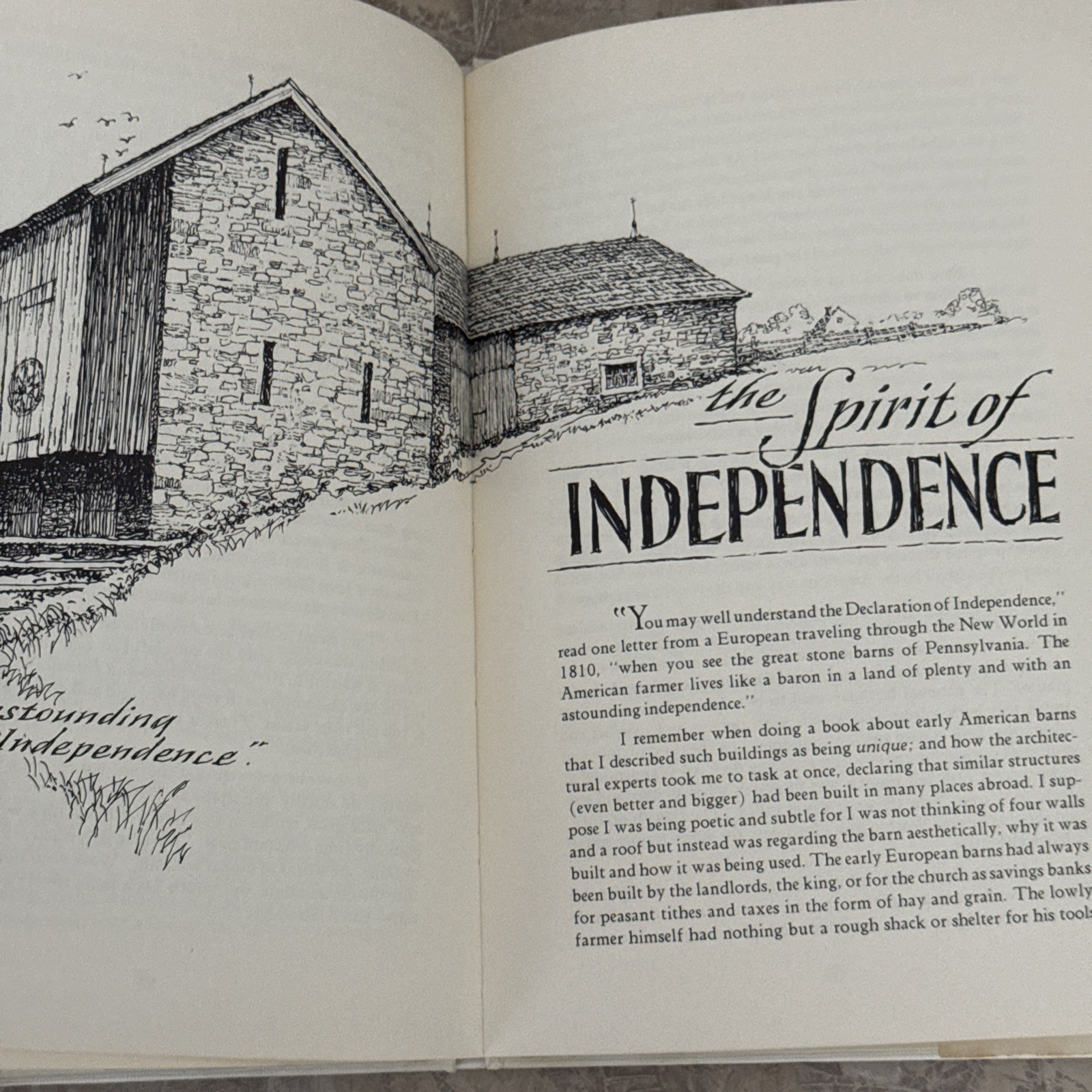1973 1st Ed. THE SPIRITS OF &rsquo;76 Eric Sloane Hardcover DJ Bicentennial Inscribed