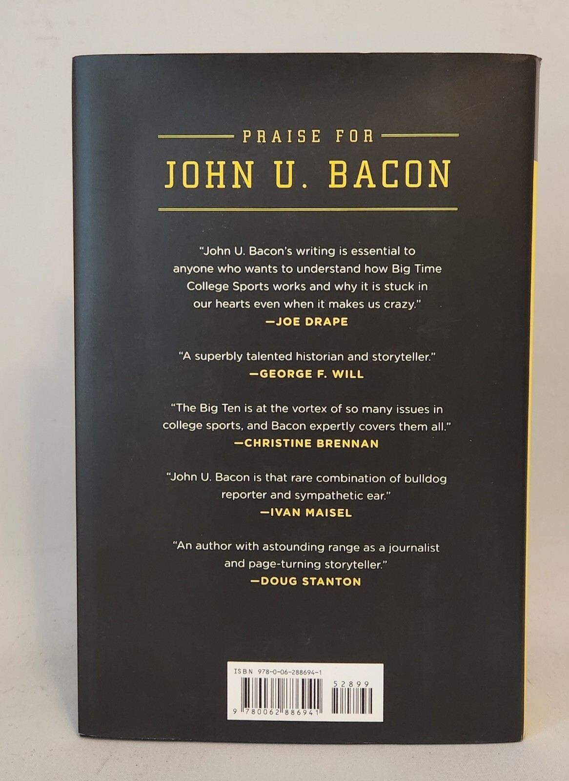 « OVERTIME-HARBAUGH & MICHIGAN FOOTBALL » BY: JOHN U. BACON 1st Ed 2nd Prt HC/DJ