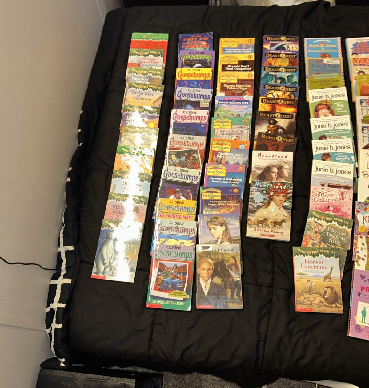 Bulk/Huge Lot of 108 of Children&rsquo;s Kids Chapter Books -Large Assortment