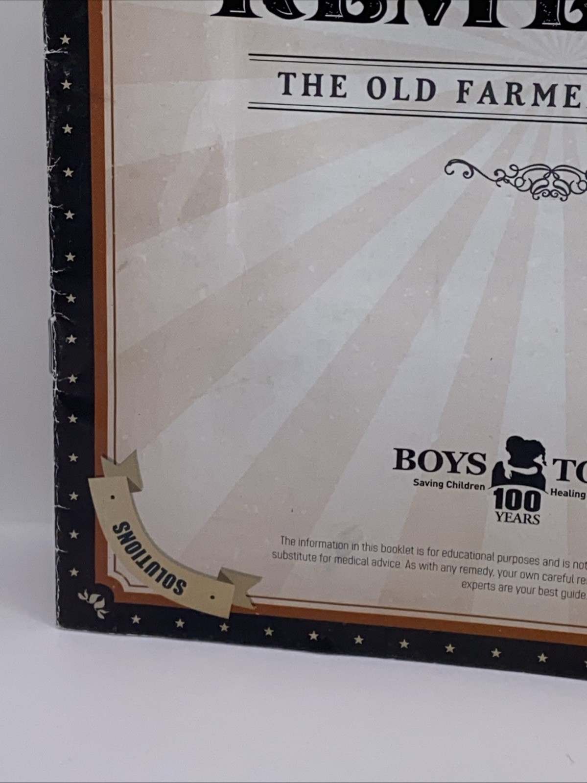 The Old Farmer&rsquo;s Almanac Book of HOME REMEDIES Booklet Boys Town *2021 edition