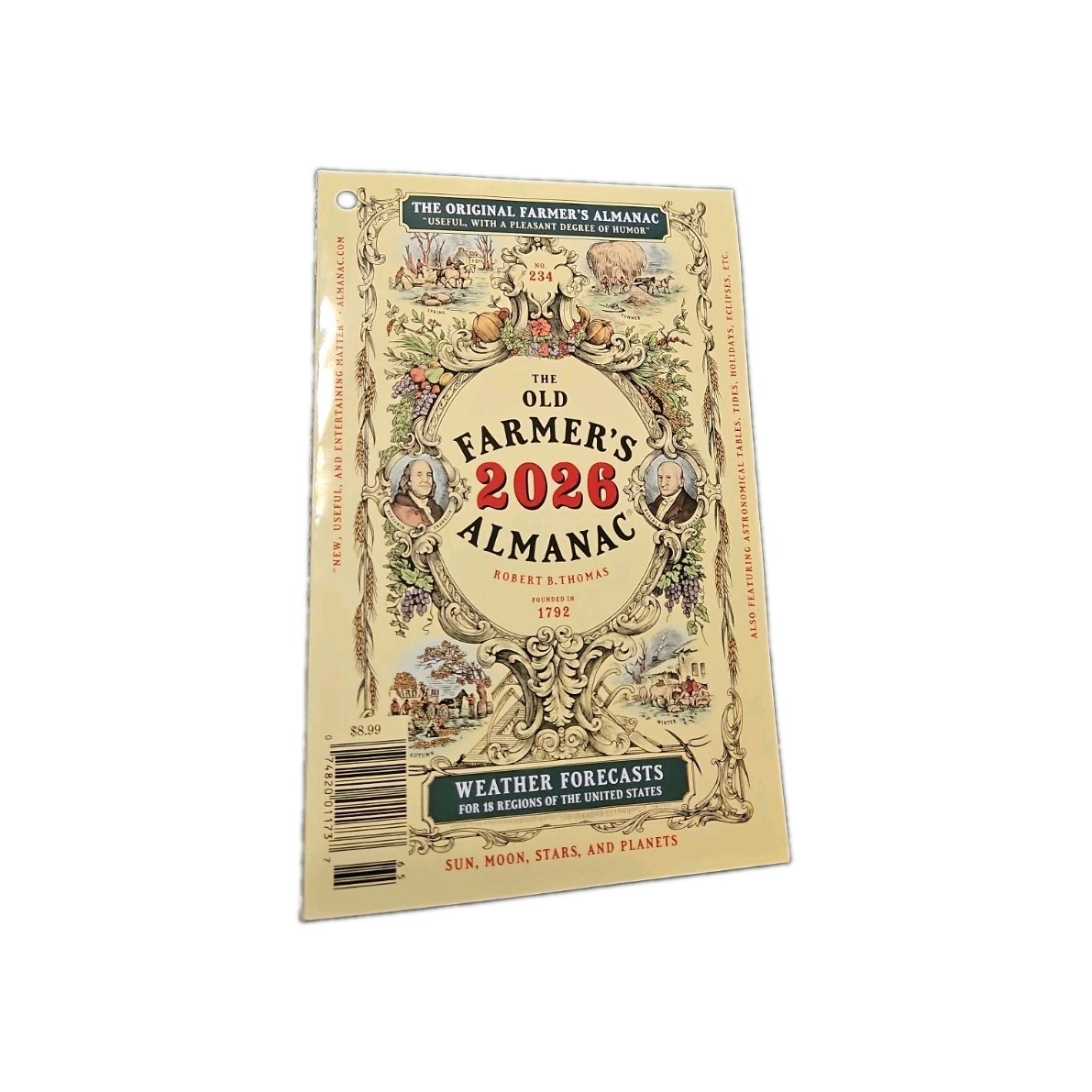 The 2026 Old Farmer&rsquo;s Almanac Trade Edition (Paperback or Softback) Brand New