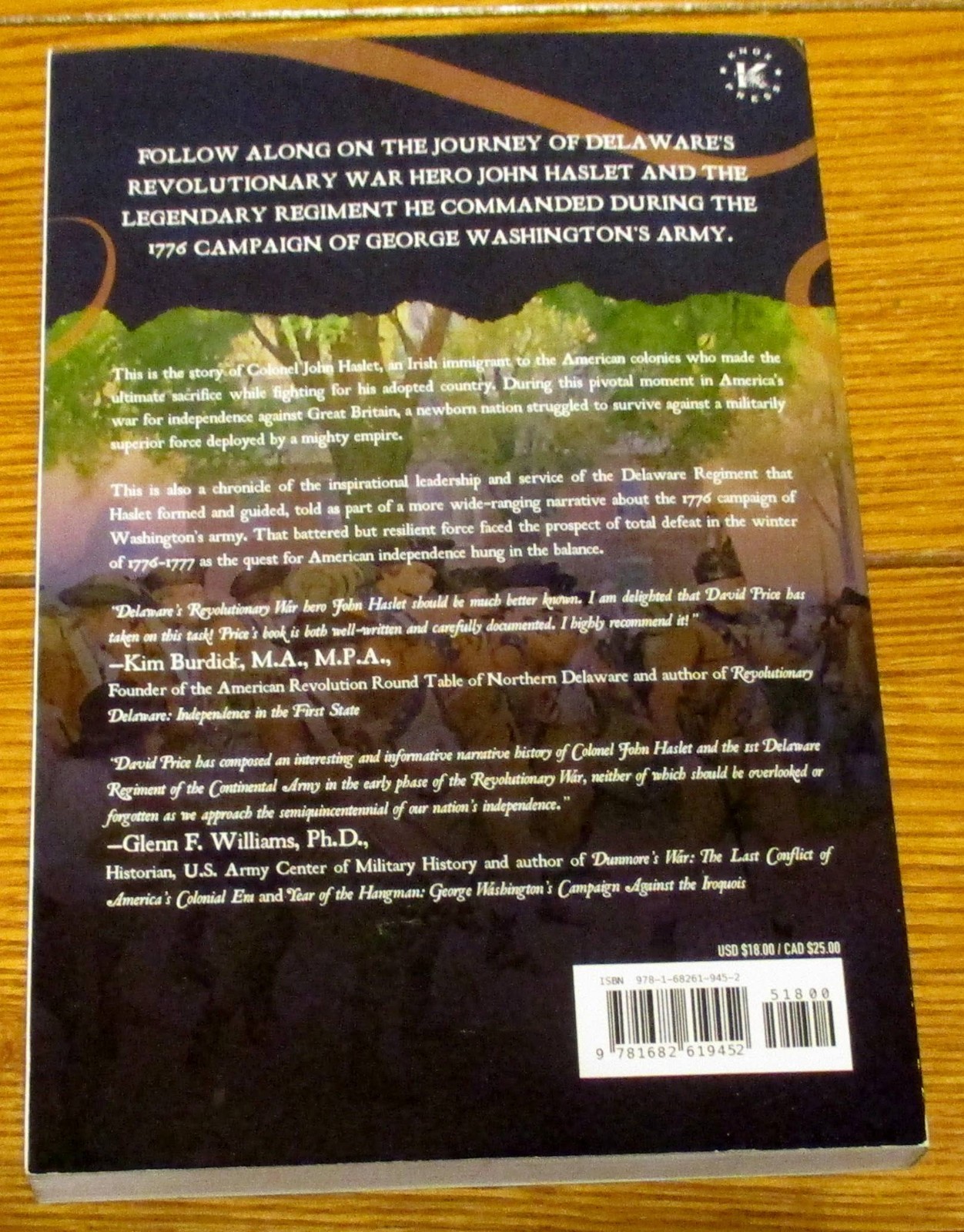 2020 John Haslet&rsquo;s World by David Price SIGNED Trade Paperback Book