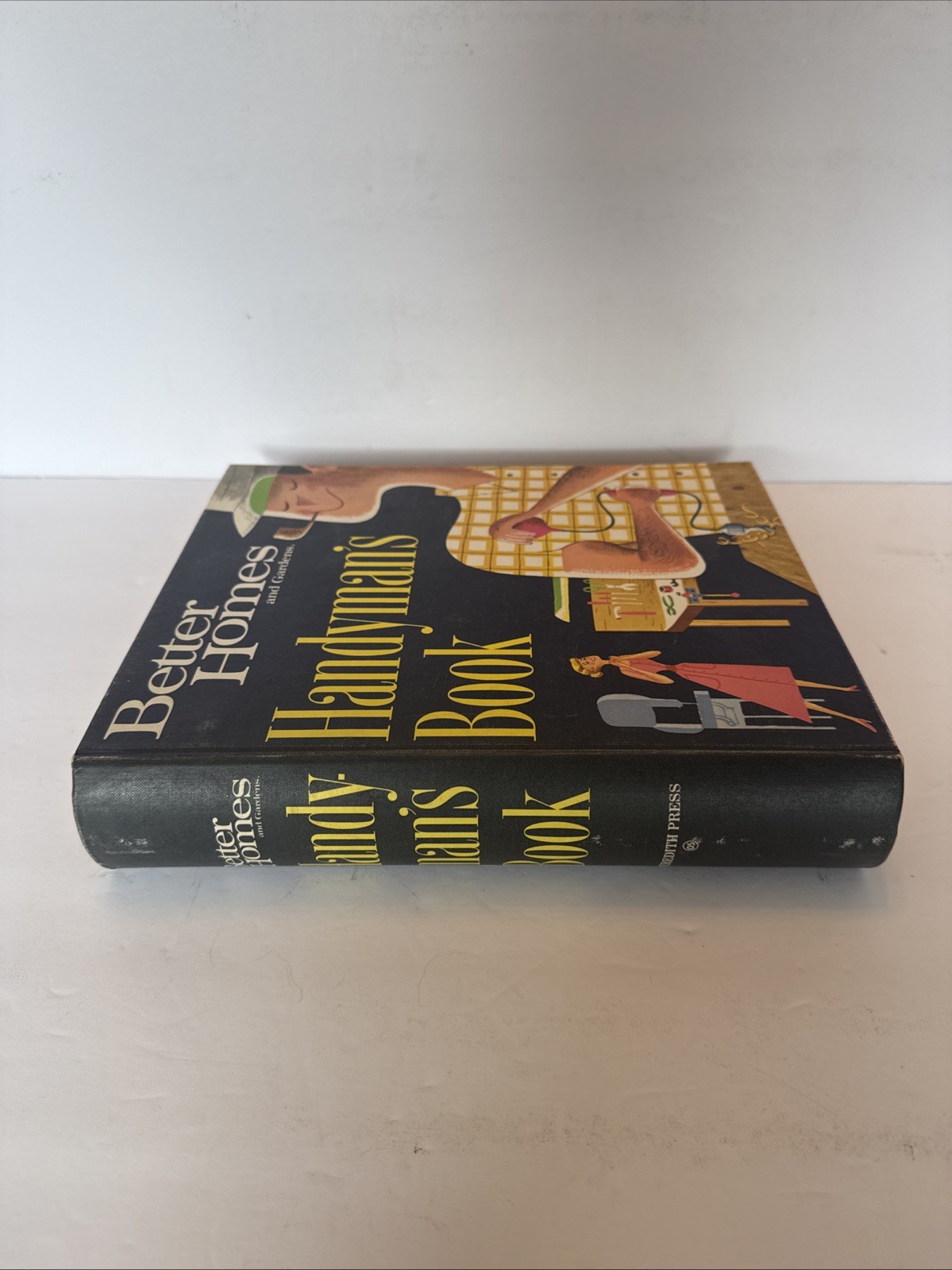Vintage Better Homes & Gardens Handyman&rsquo;s book 5 ring binder with 400 pages 1966