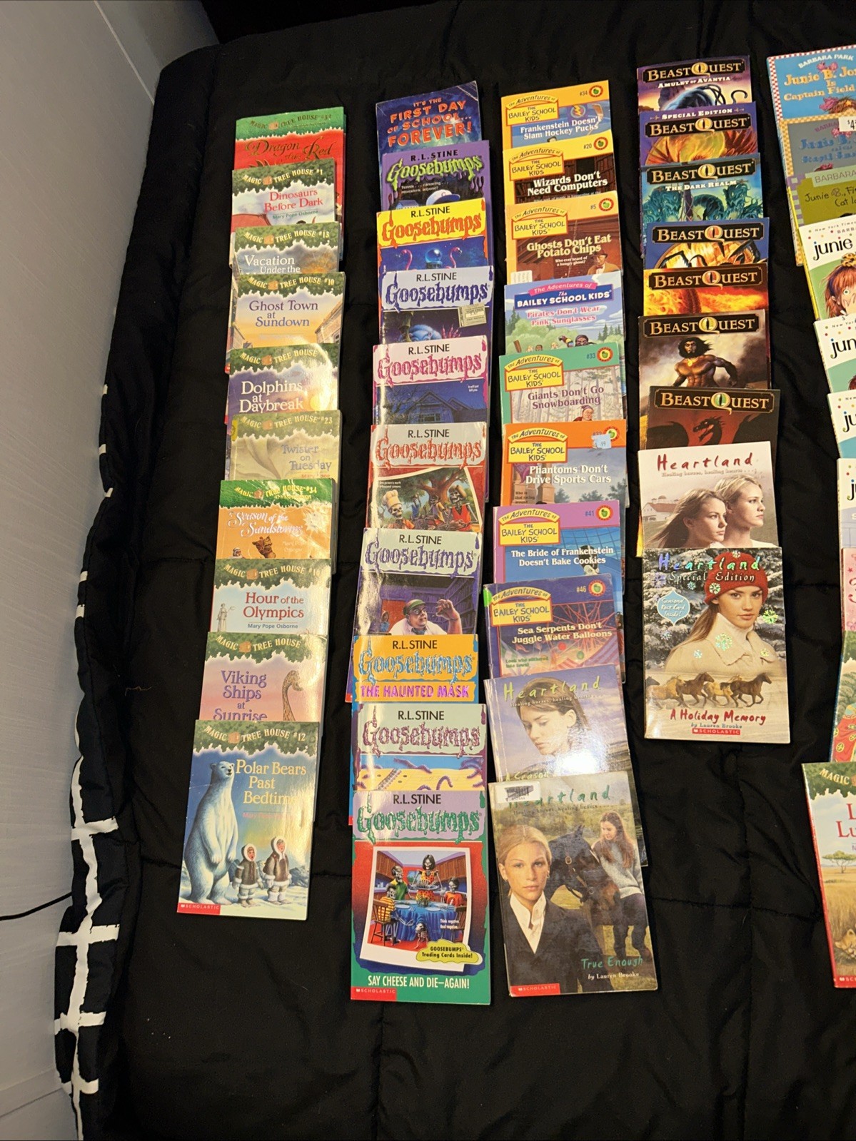 Bulk/Huge Lot of 108 of Children&rsquo;s Kids Chapter Books -Large Assortment