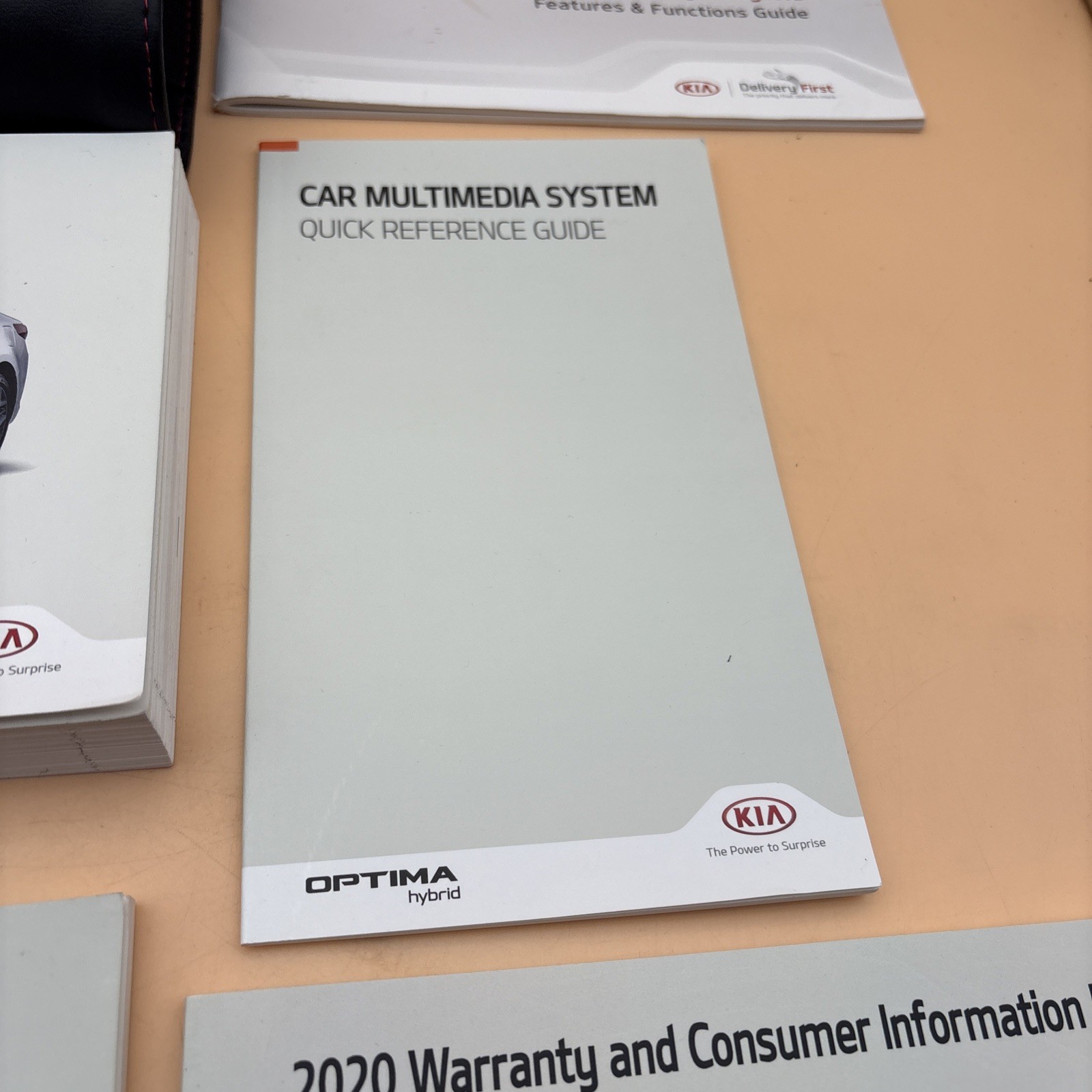 2020 Kia Optima Owner&rsquo;s Manual Quick Reference Guide With Case Included