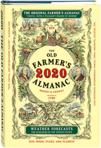 The Old Farmer&rsquo;s Almanac 2020 – Hardcover By Old Farmerâ??s Almanac – VERY GOOD