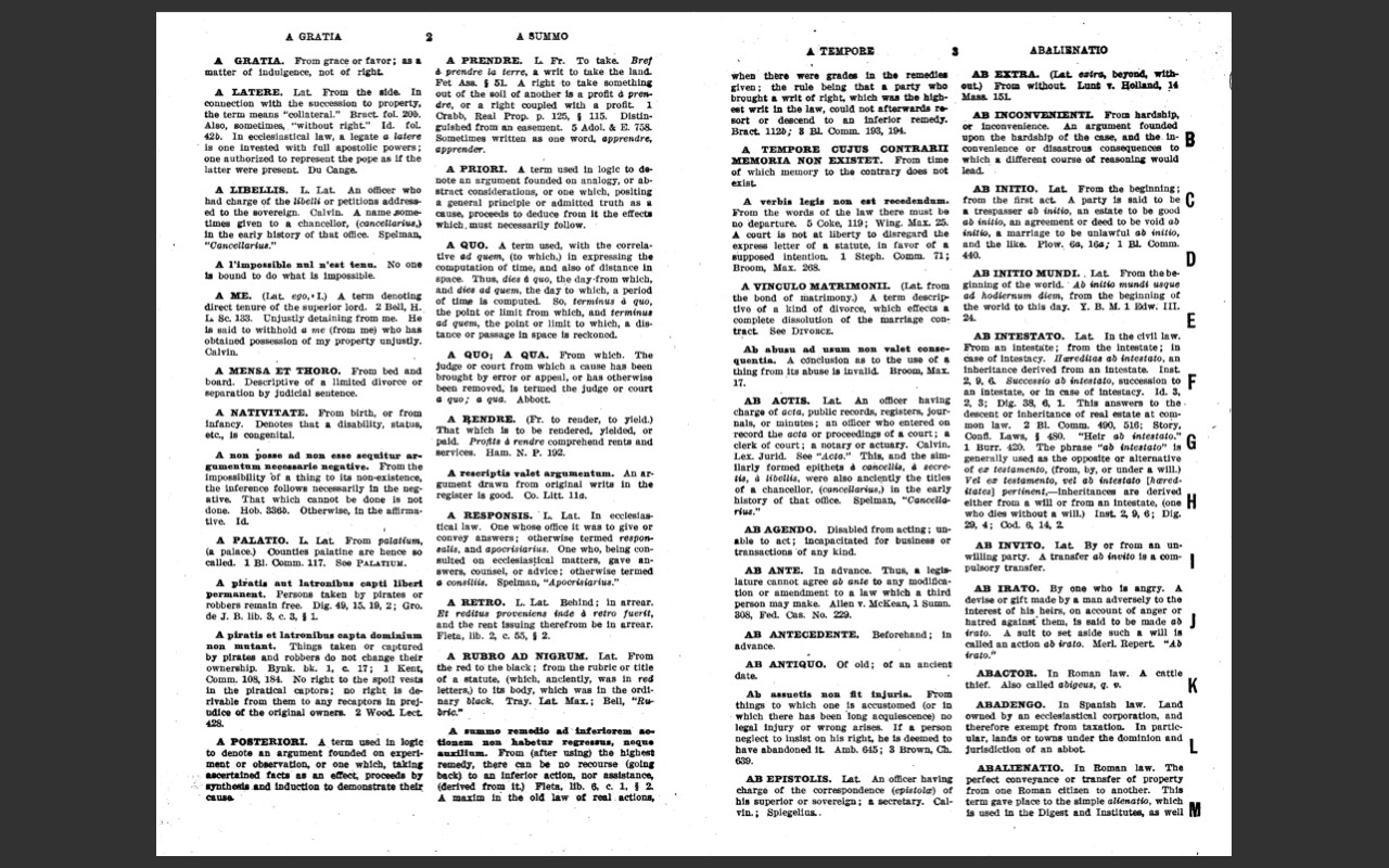 BLACK&rsquo;S LAW DICTIONARY, 1st Edition 1891 and 2nd Edition 1910 Law Book on CD-ROM