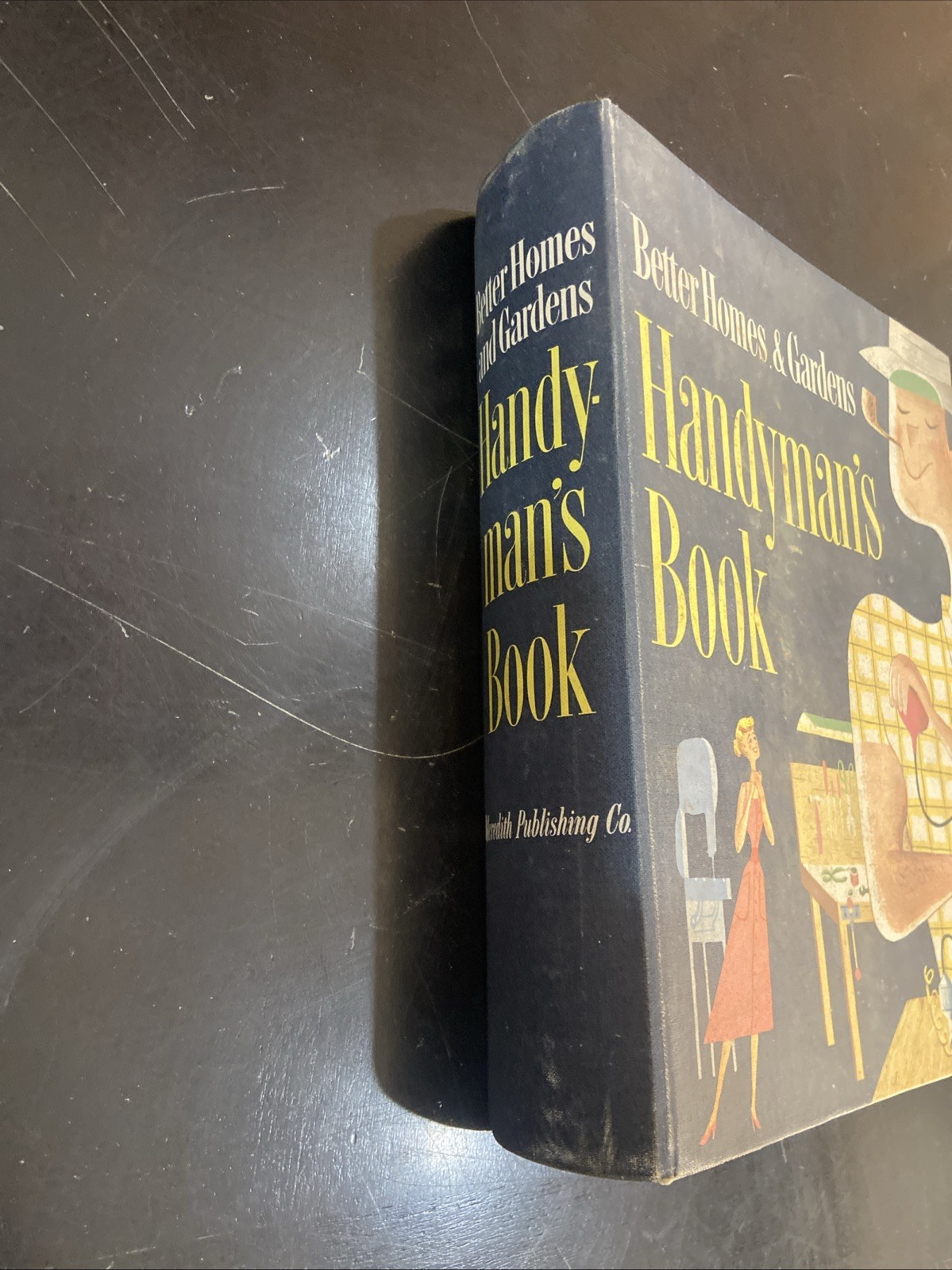Vintage Better Homes & Gardens Handyman&rsquo;s Book 5 Ring Binder with 400 Pages 1966