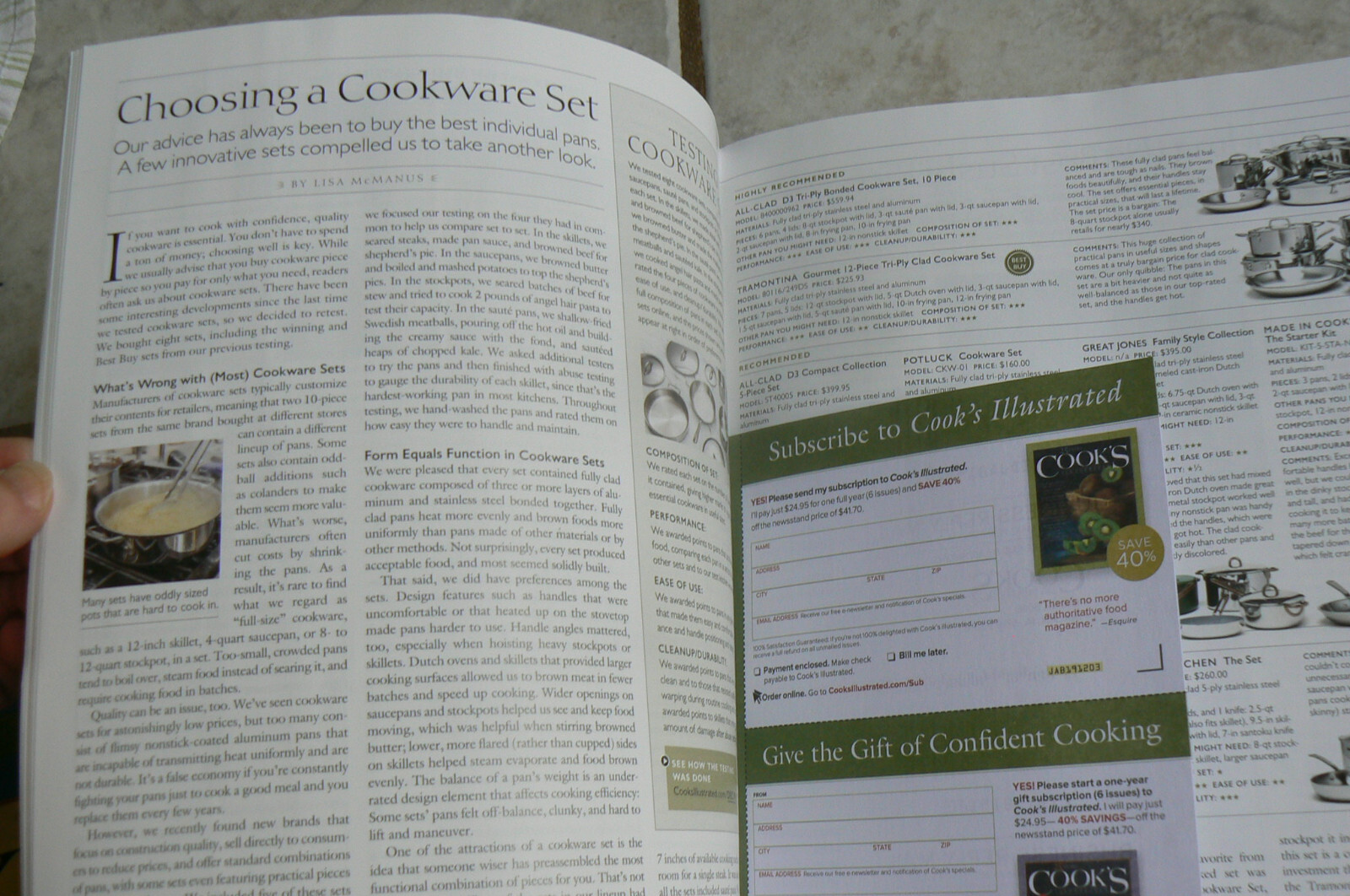 Cook&rsquo;s Illustrated #161 Nov/Dec 2019 Ham,Yule Log,Cocktails,Garlic Confit,Duck +