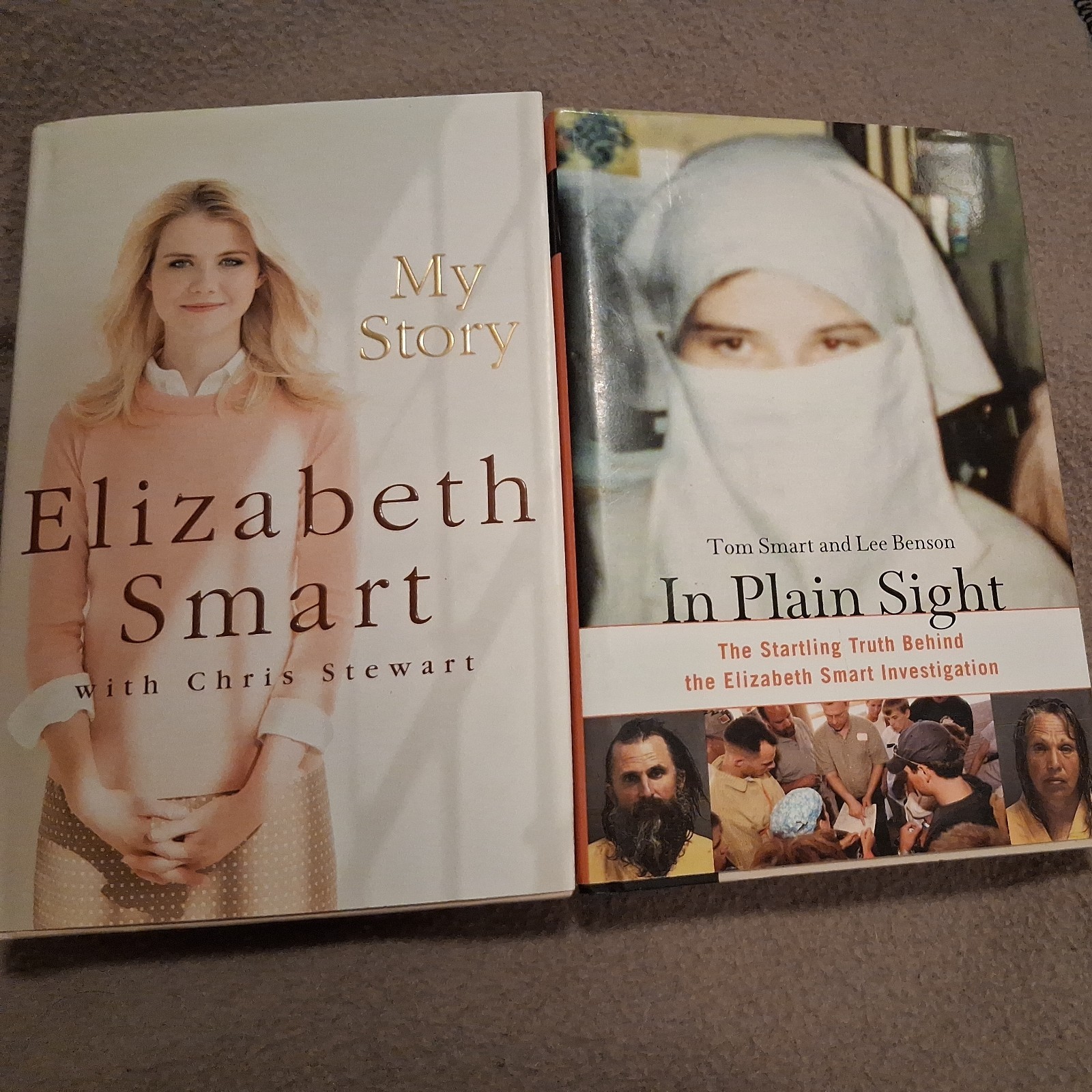 Elizabeth Smart Signed Books! « My Story », « In Plain Sight » 2013 First Edition