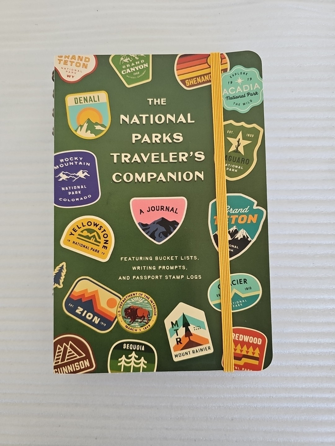 The National Parks Traveler&rsquo;s Companion Journal and Sticker Book Paperback NEW
