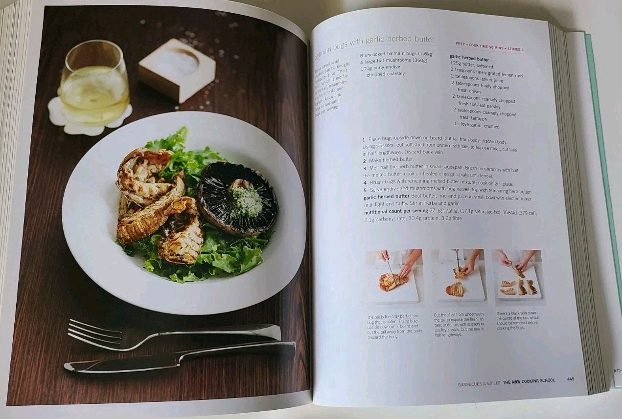 The AWW Cooking School Australian Women&rsquo;s Weekly Learn To Cook 688 Pages 2012