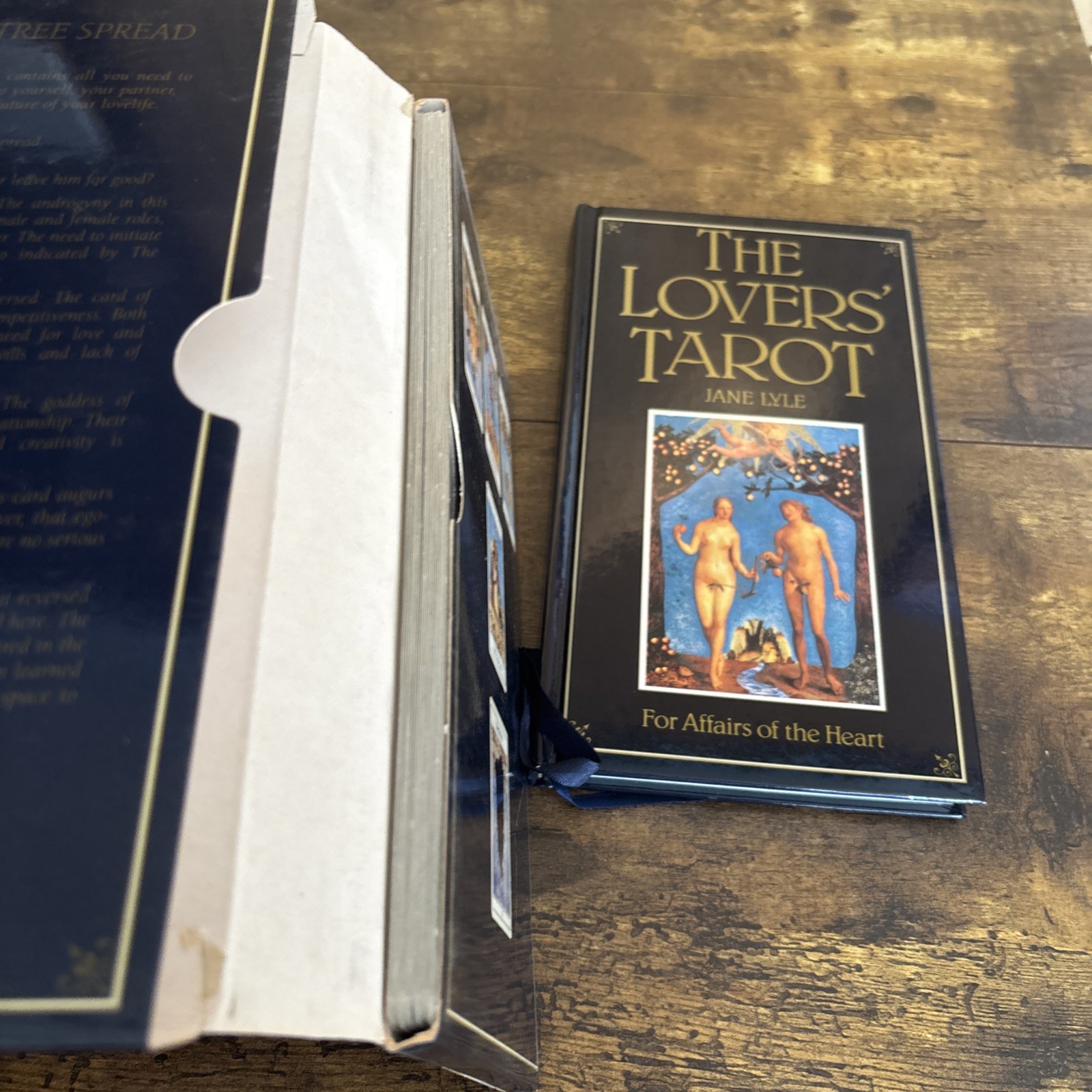 Lover&rsquo;s Tarot : For Affairs of the Heart by Jane Lyle (1992, Hardcover)