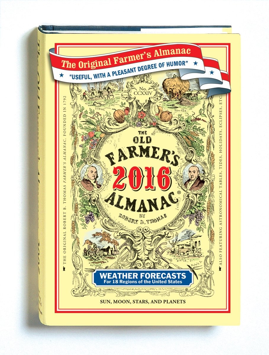 The Old Farmer&rsquo;s Almanac 2016 Trade Edition – hardcover Old Farmer’s Alman…